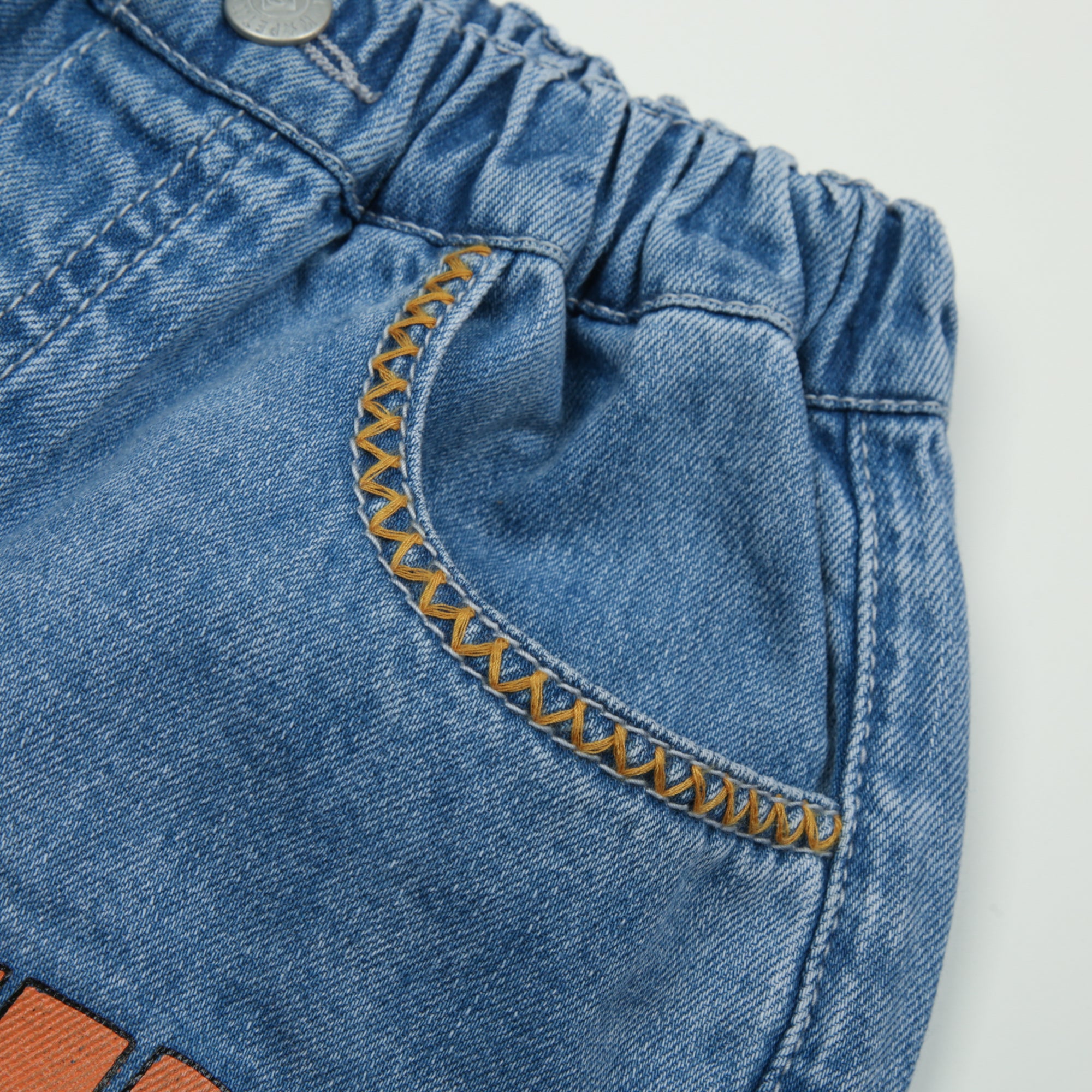 Boys & Girls Blue Denim Shorts