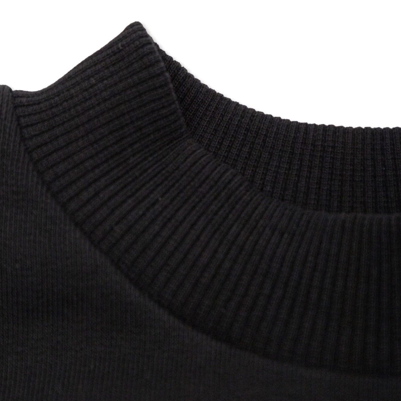 Girls Black Logo Cotton Sweatshirt
