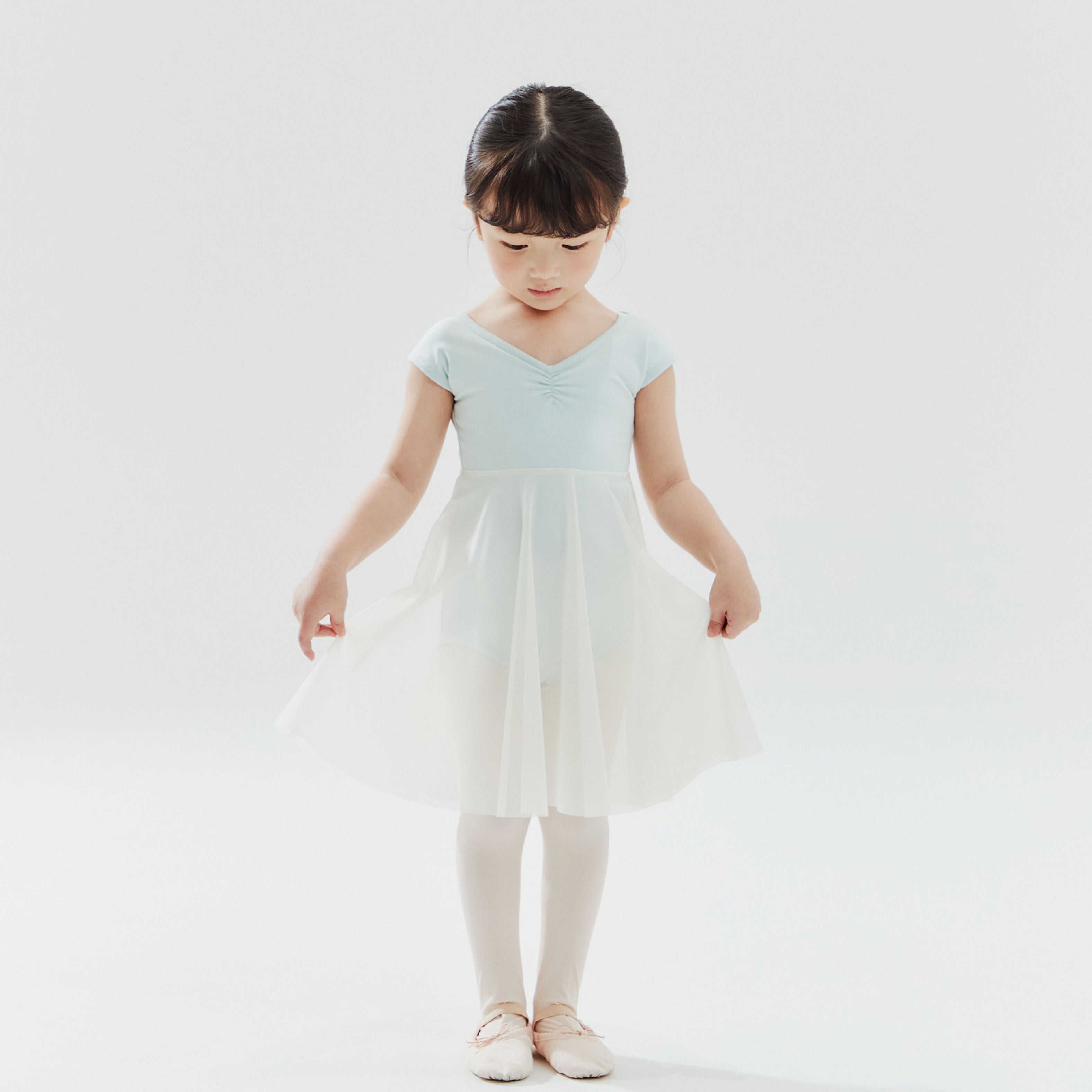 Girls Blue Ballet Onesies