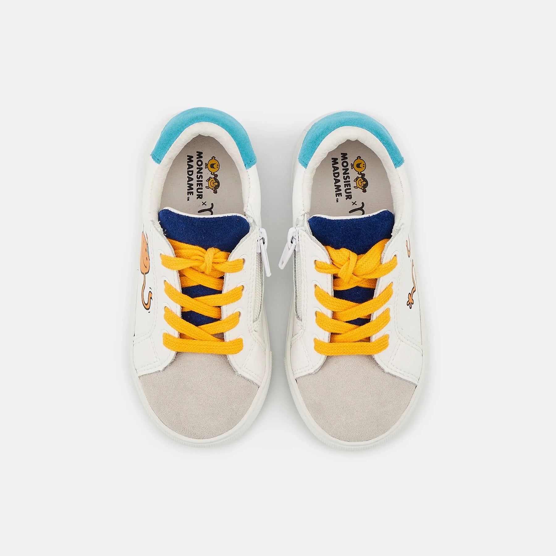 Boys & Girls White Shoes