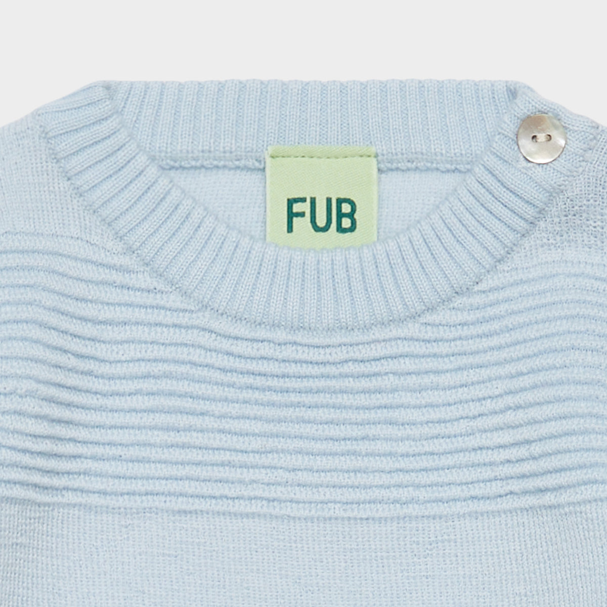 Baby Boys & Girls Light Blue Wool Sweater