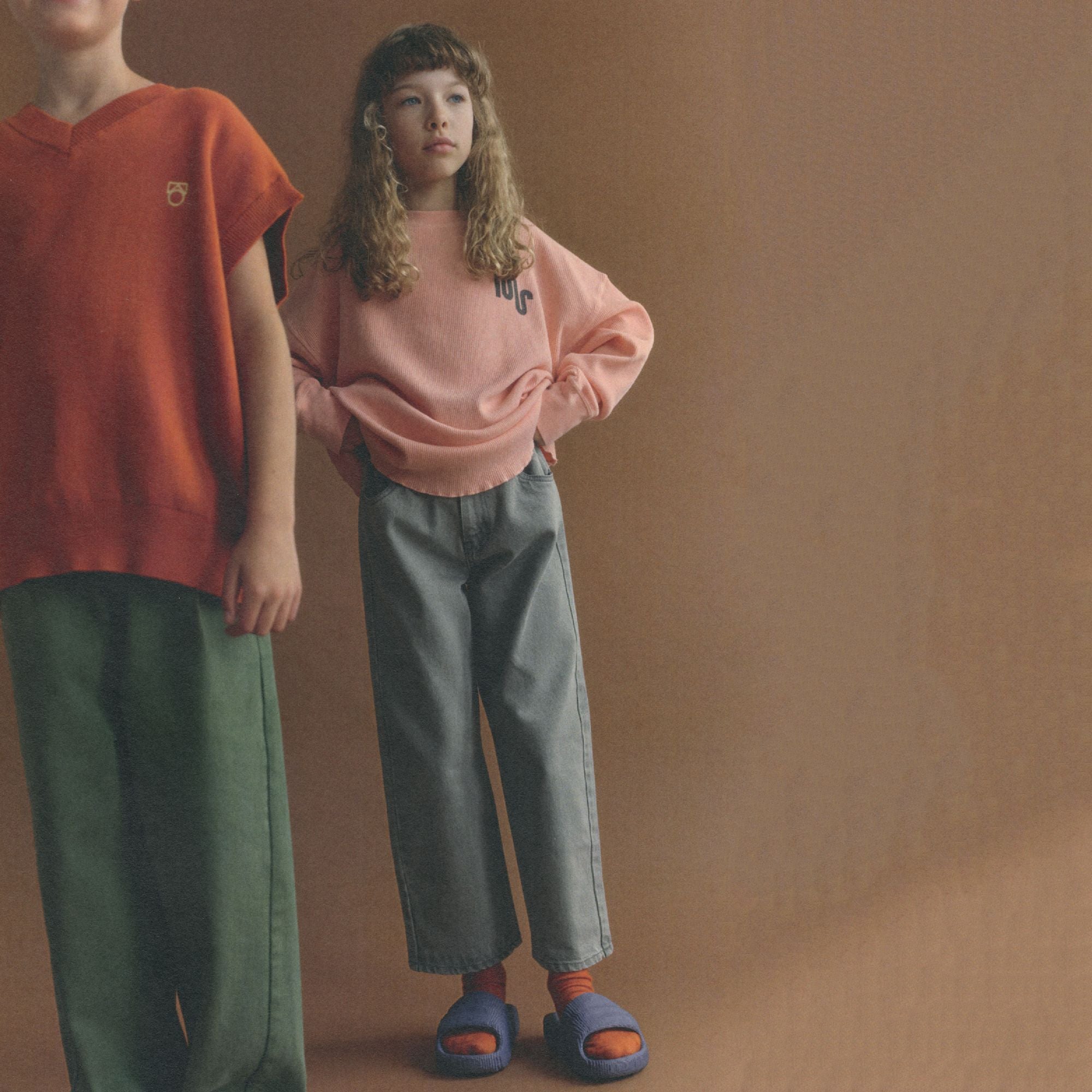 Boys & Girls Pink Cotton T-Shirt