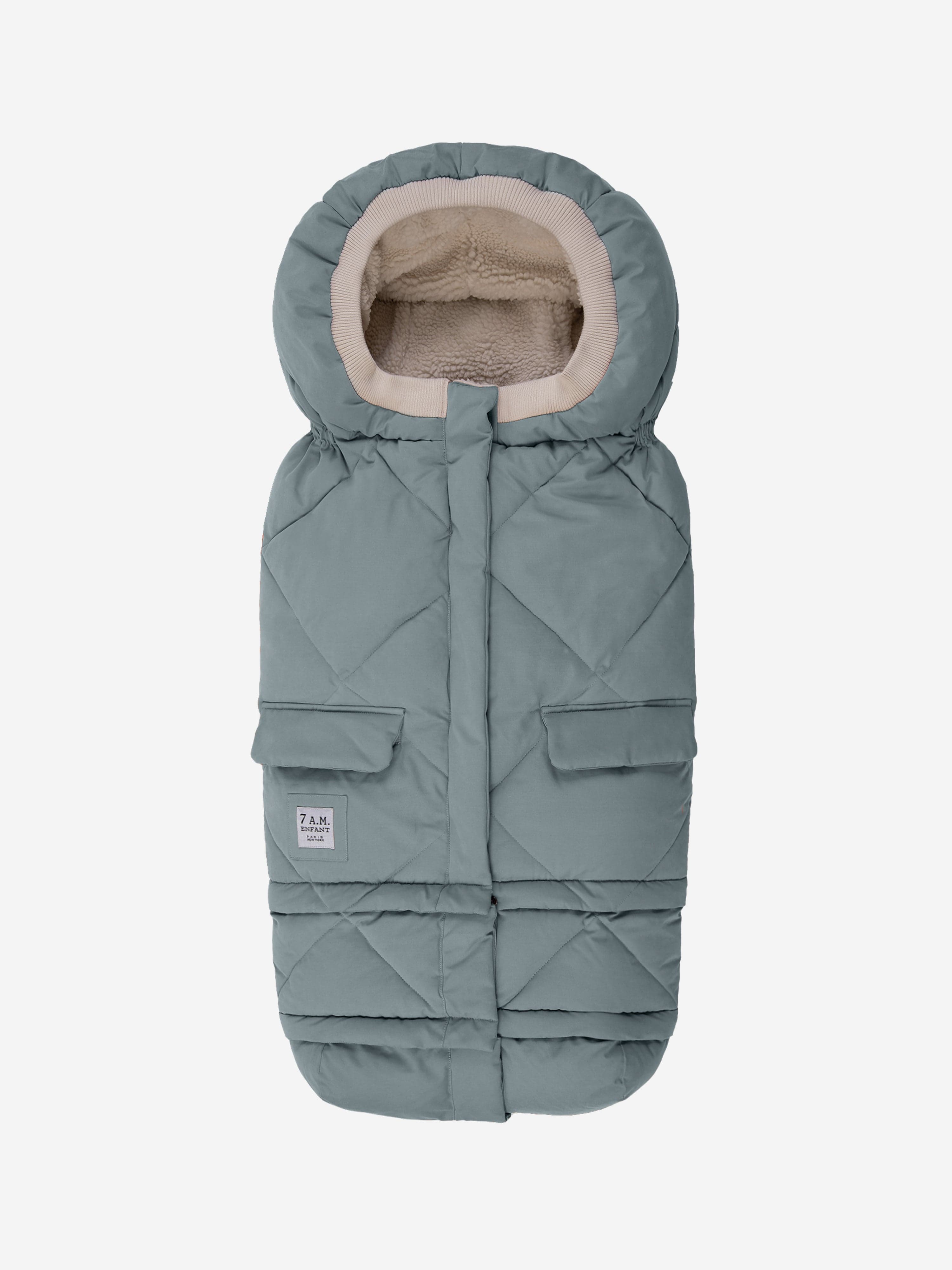 7AM Enfant Baby Blanket 212 Evolution Oslo Nest in Green