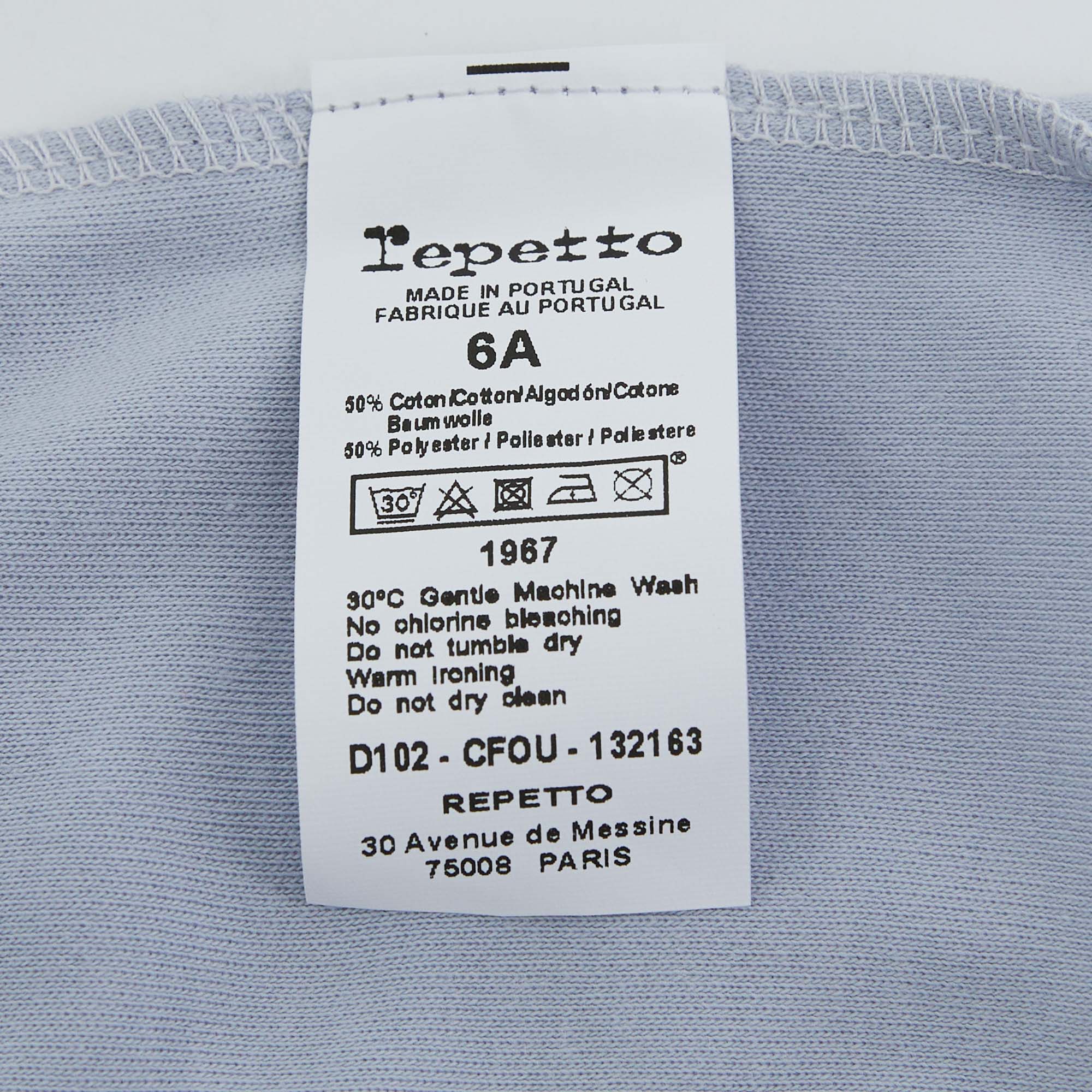 Girls Light Blue Ballet Top