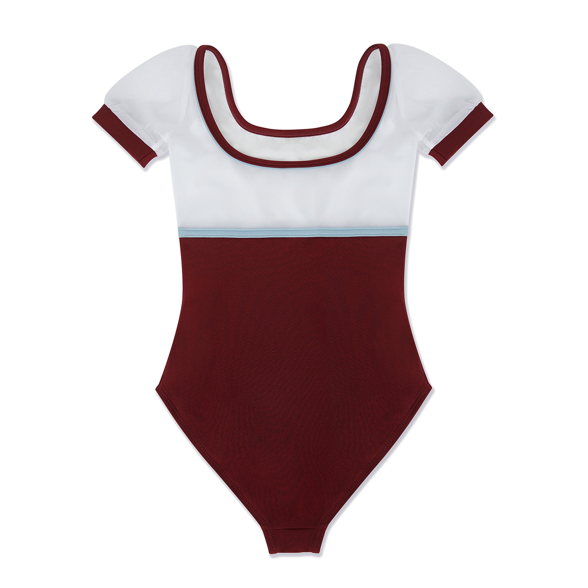Girls Bordeaux  Ballet Onesies