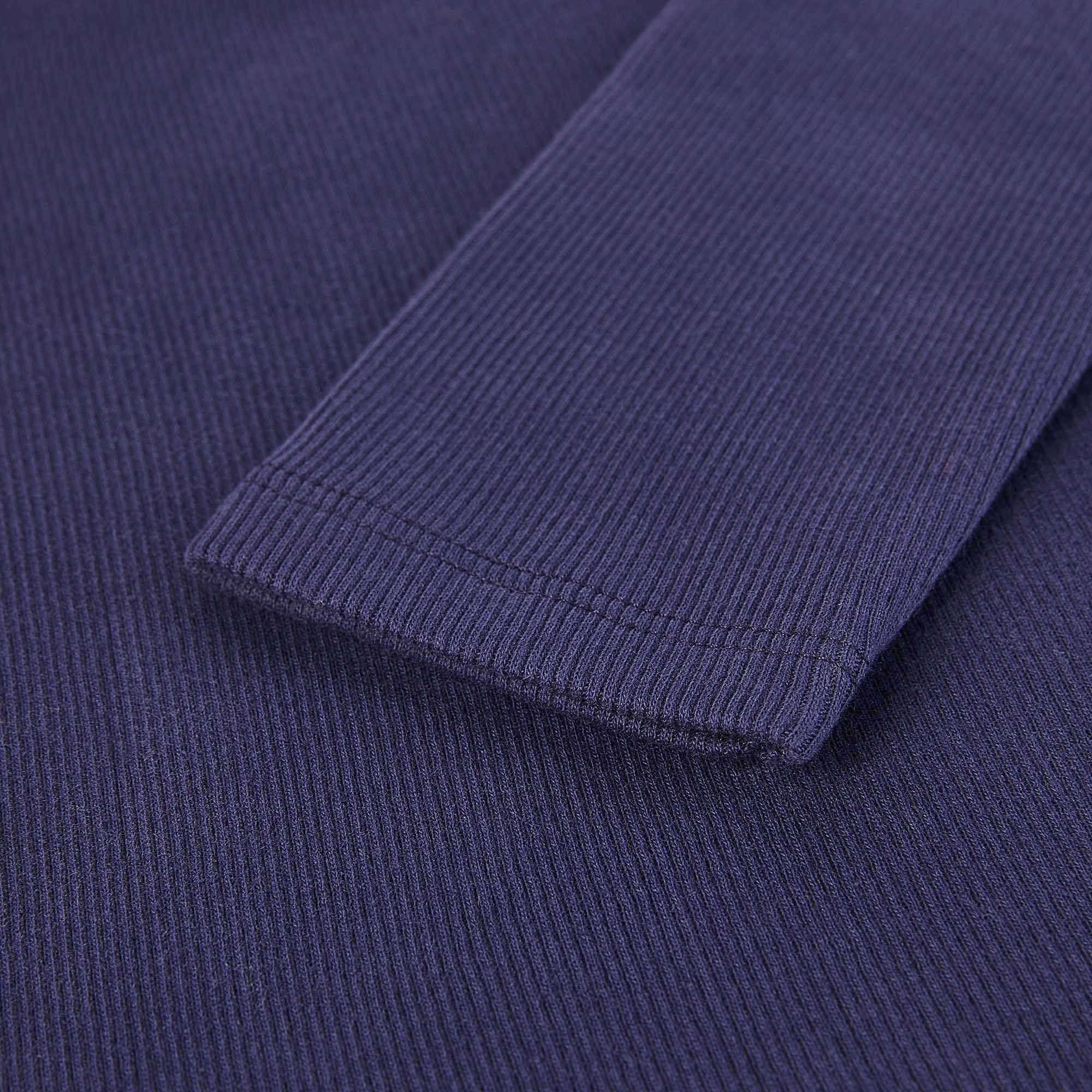 Girls Navy Cotton Top