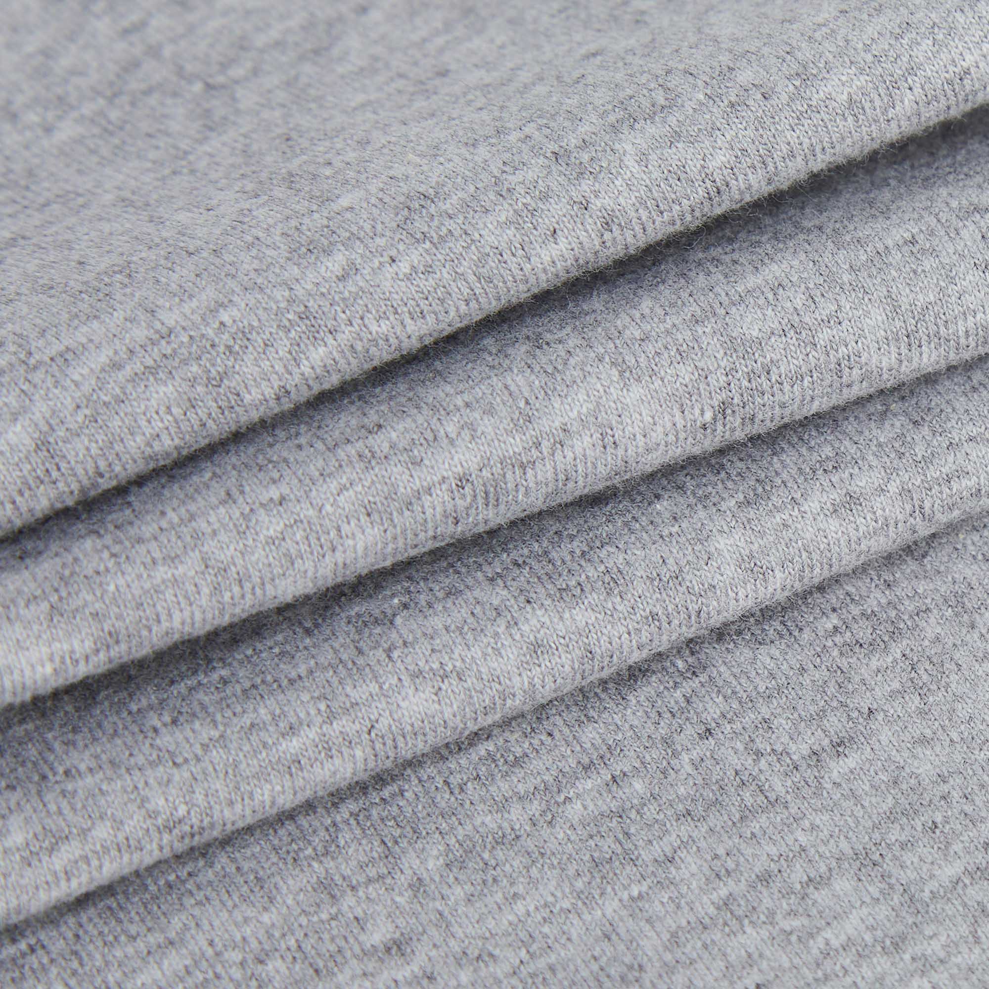 Girls Grey Logo Cotton Leggings