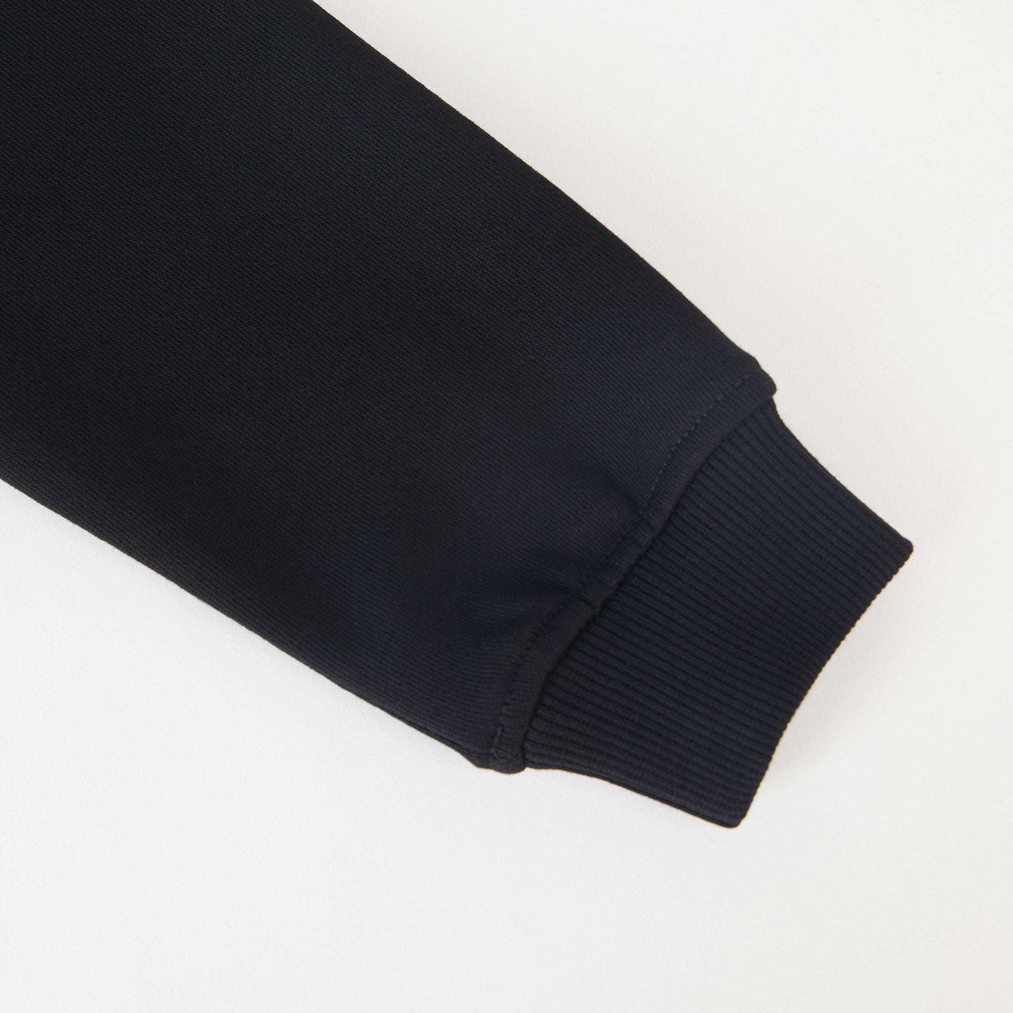 Girls Black Logo Cotton Dress