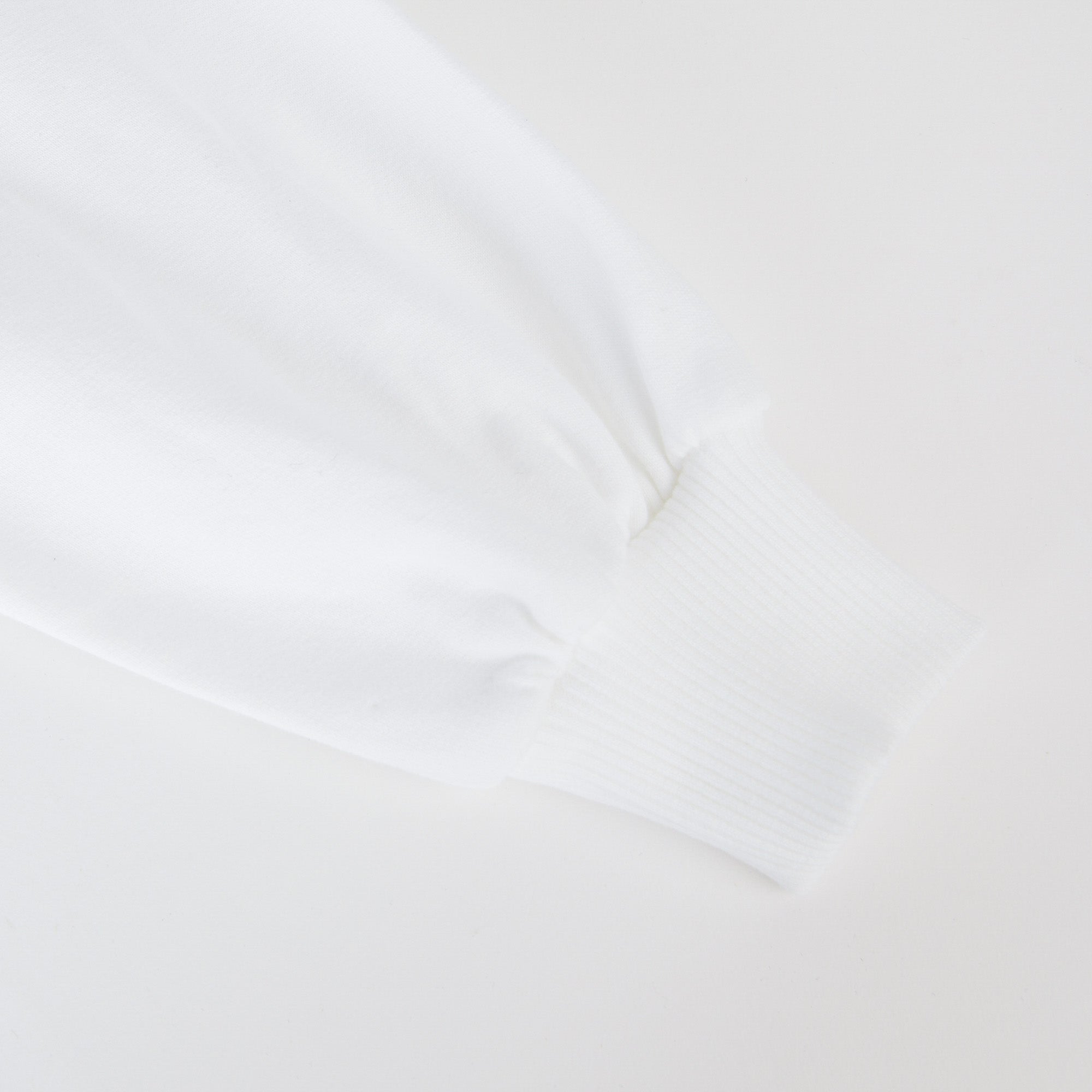 Girls White Logo Cotton Dress