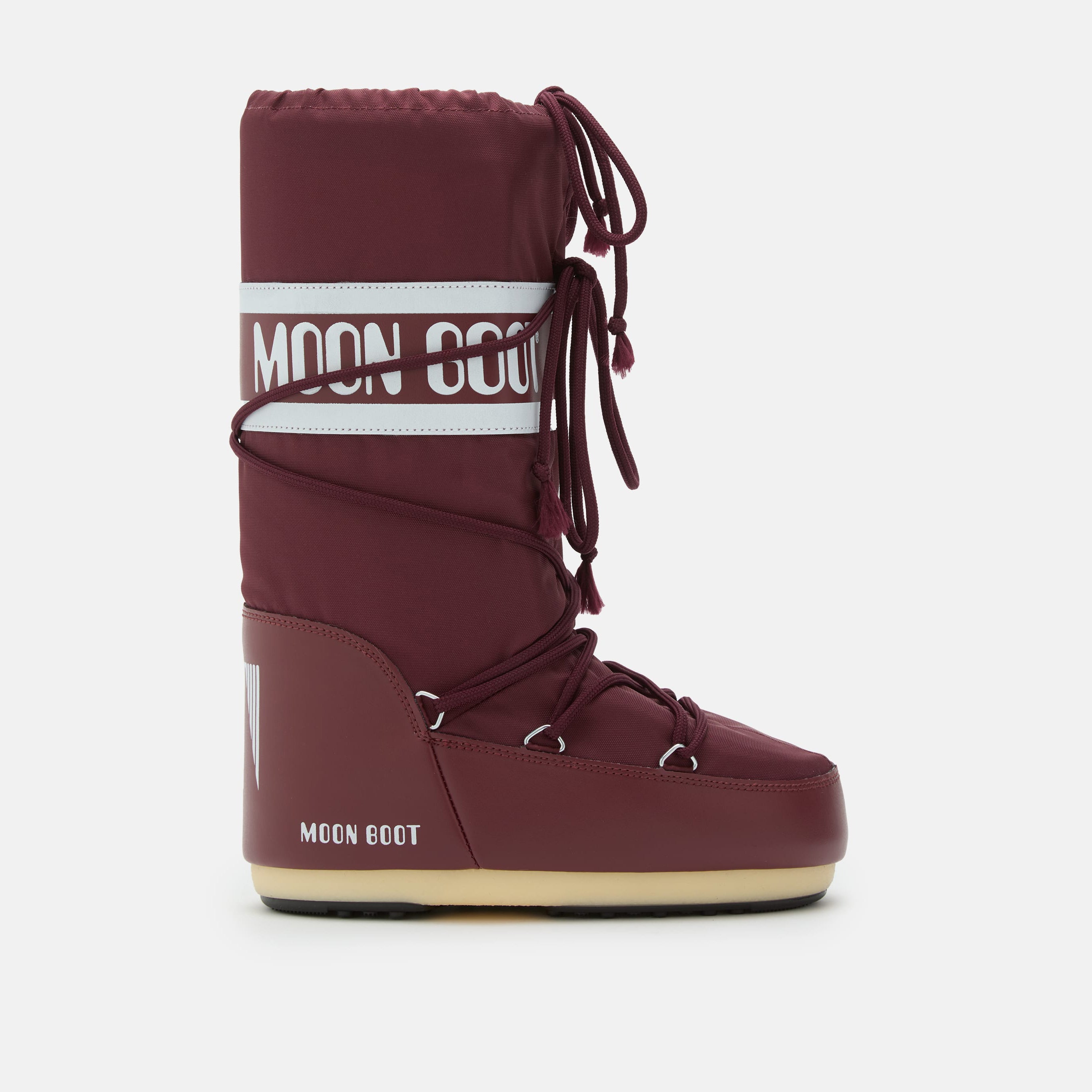 Girls Wine Red "ICON" Boots