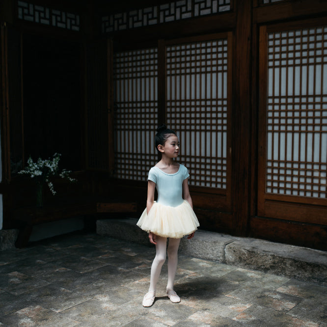 Girls Blue Ballet Onesies