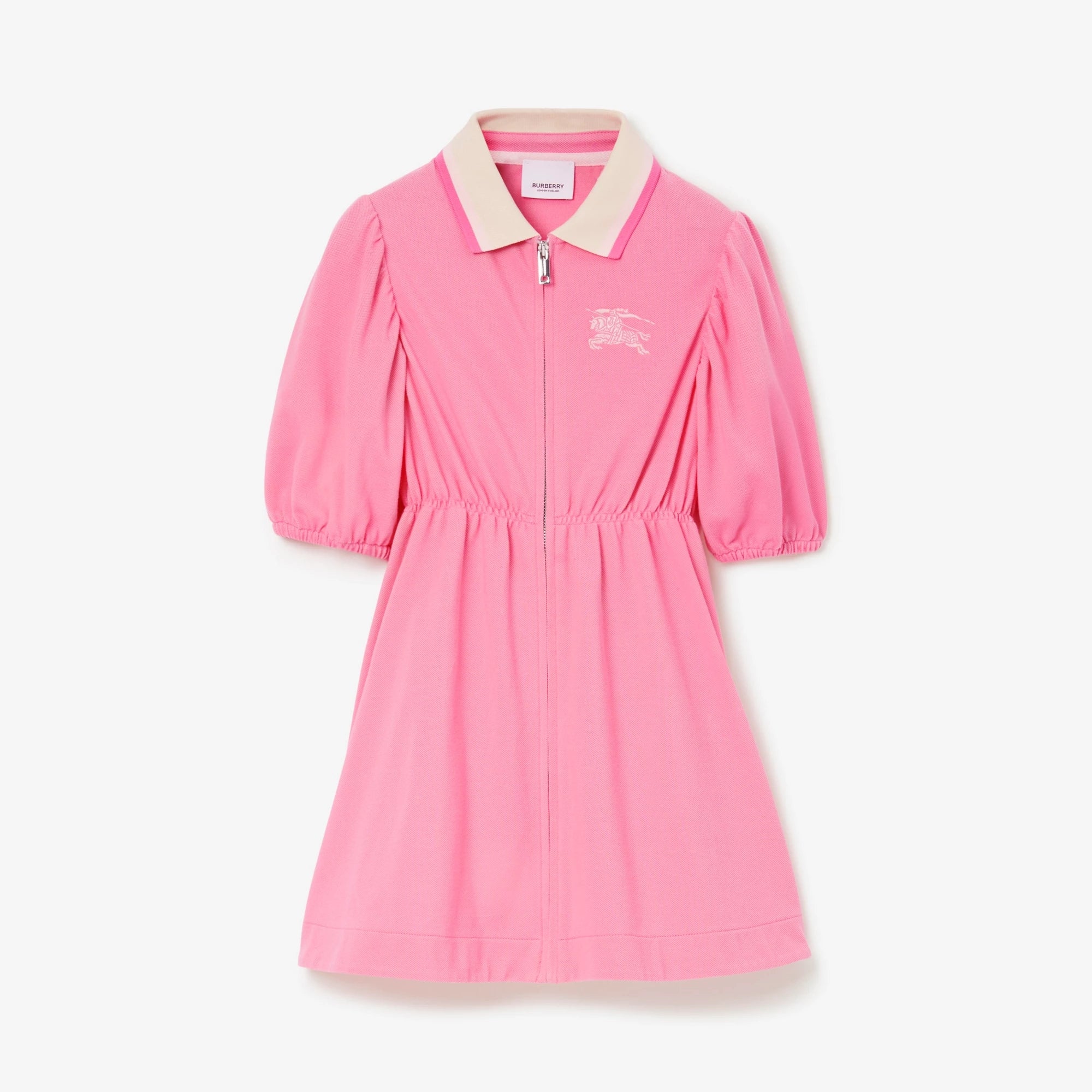 Girls Pink Cotton Dress