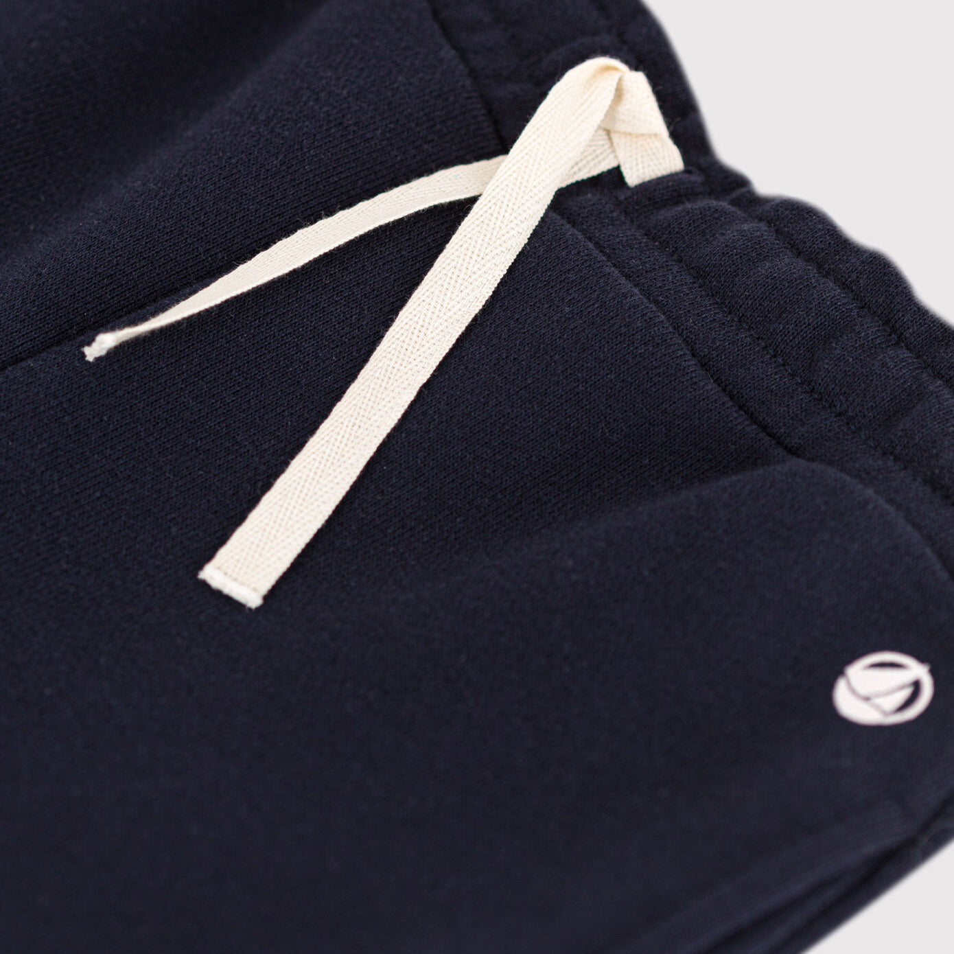 Girls Navy Cotton Trousers