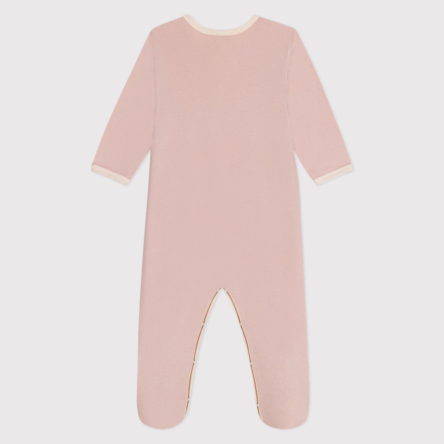 Baby Girls Pink Cotton Babysuit