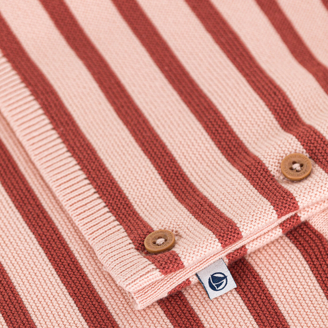 Baby Boys & Girls Pink Stripes Cotton Set