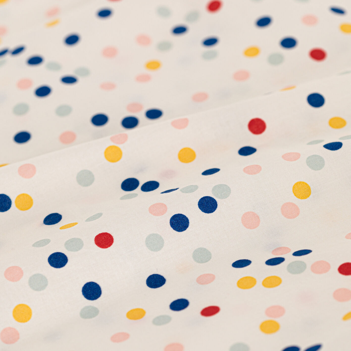 Baby Girls Ivory Dots Cotton Top