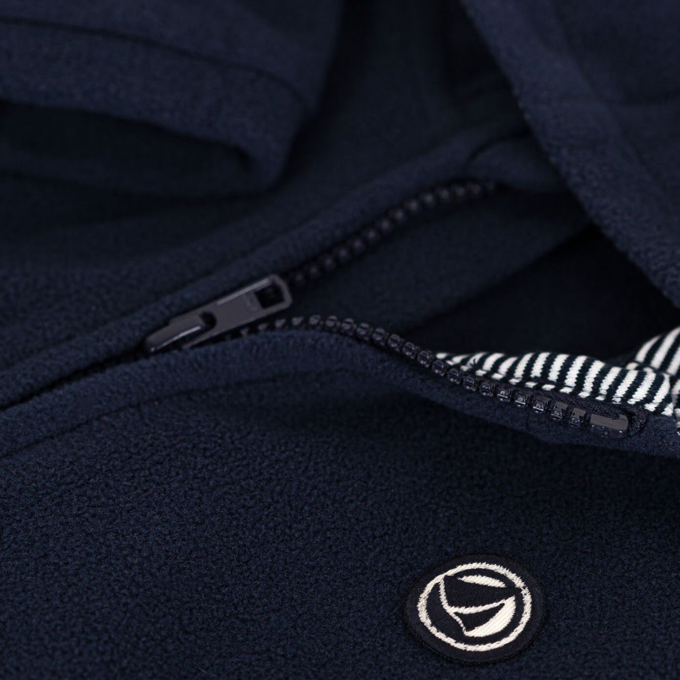 Baby Boys Navy Fleece Jacket