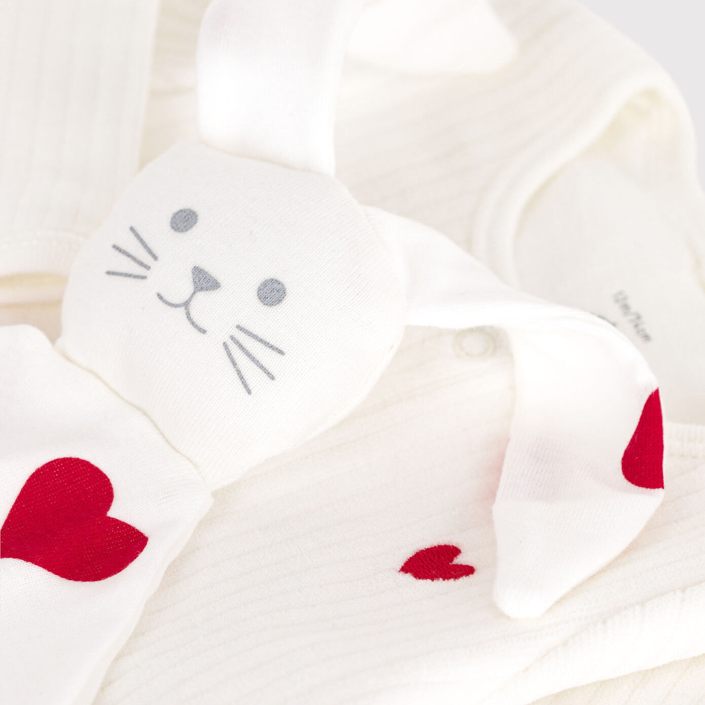 Baby Boys & Girls White Cotton Babysuit Gift Set