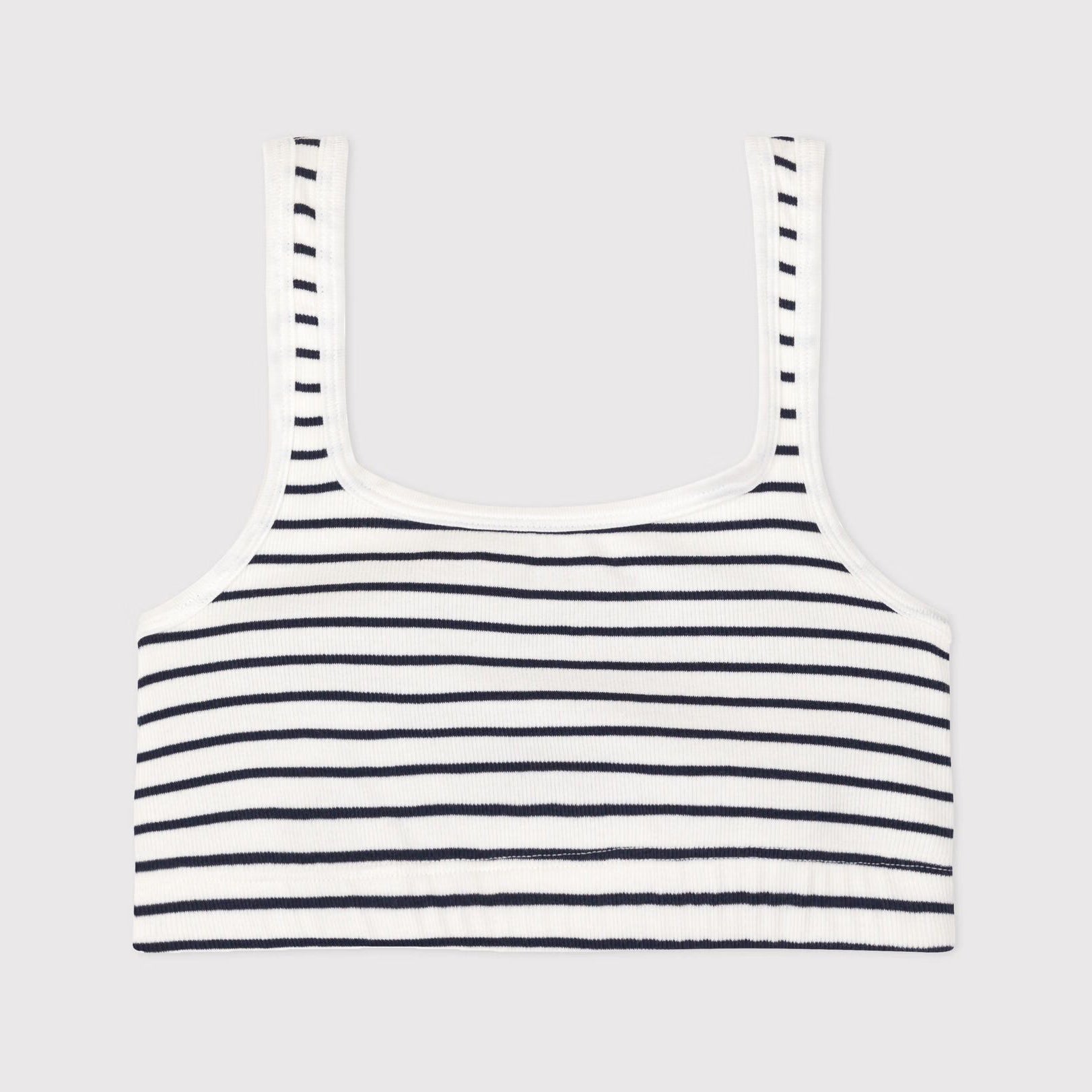 Women Dark Blue Stripes Cotton Underwear