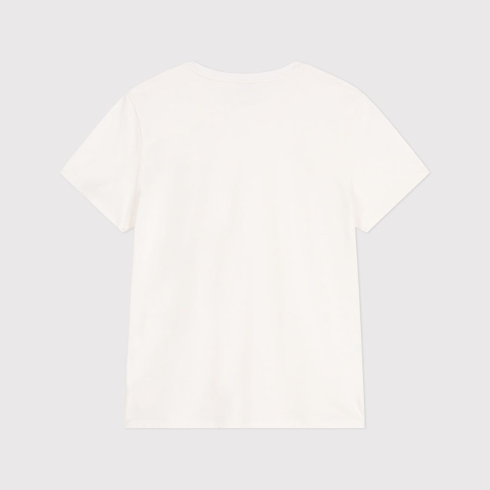 Women White Cotton T-Shirt