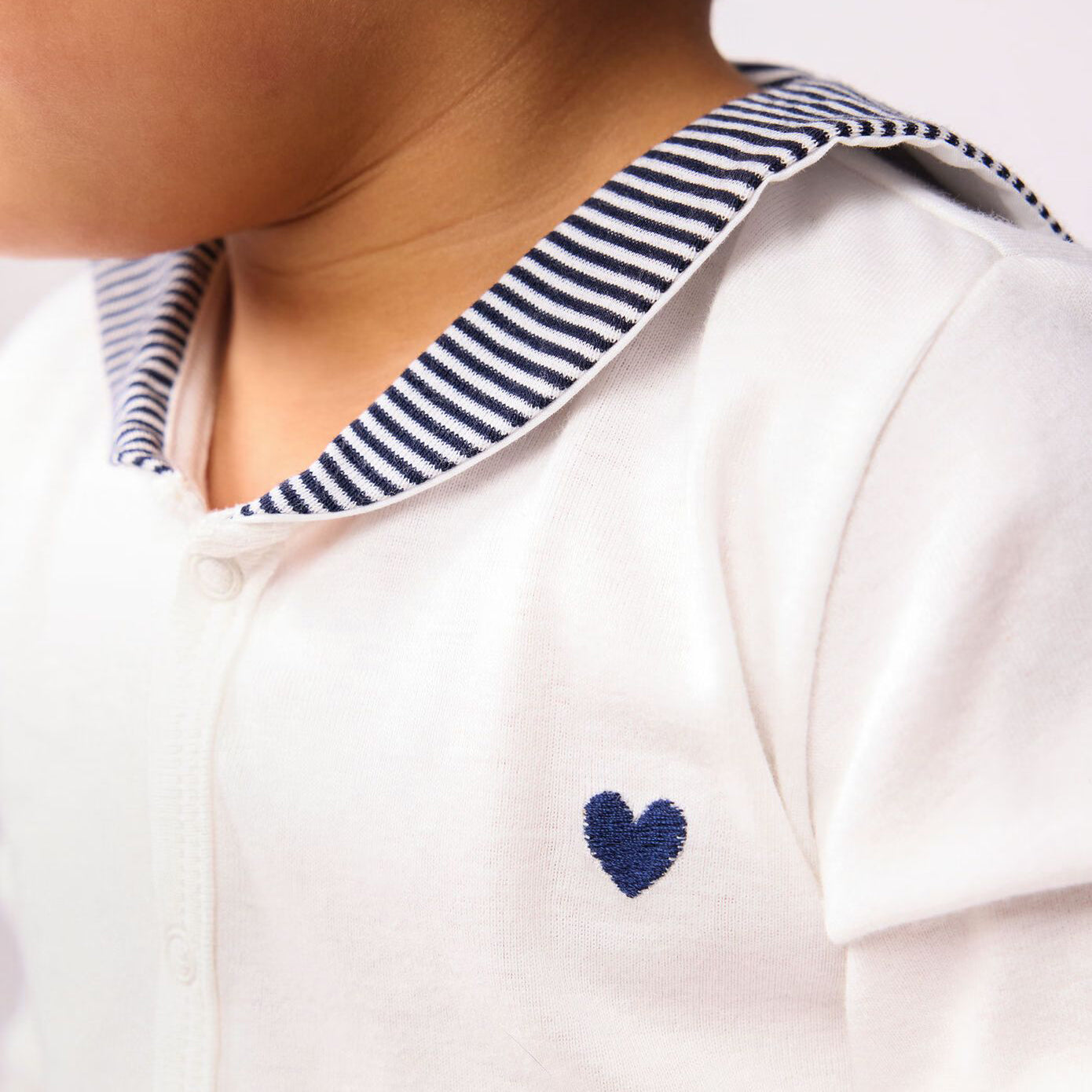 Baby Boys & Girls White Cotton Set