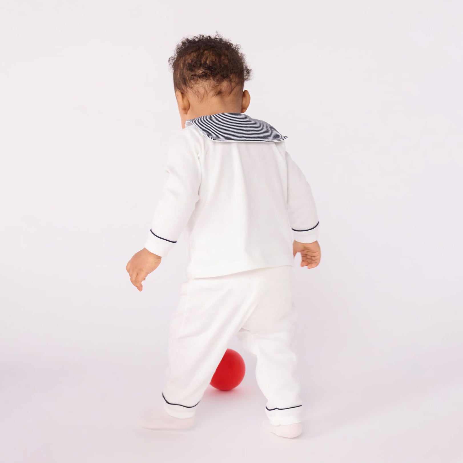 Baby Boys & Girls White Cotton Set