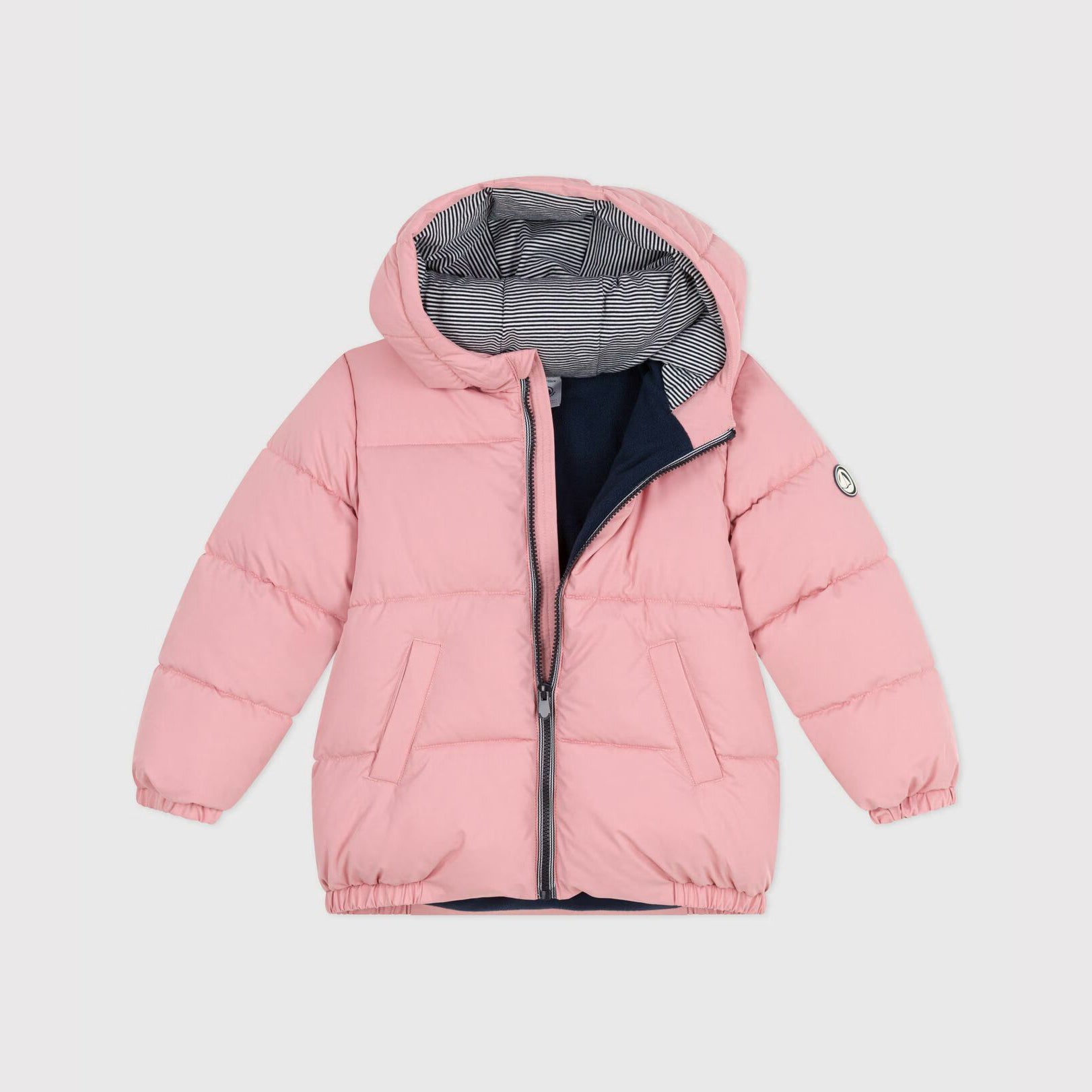 Girls Pink Padded Coat