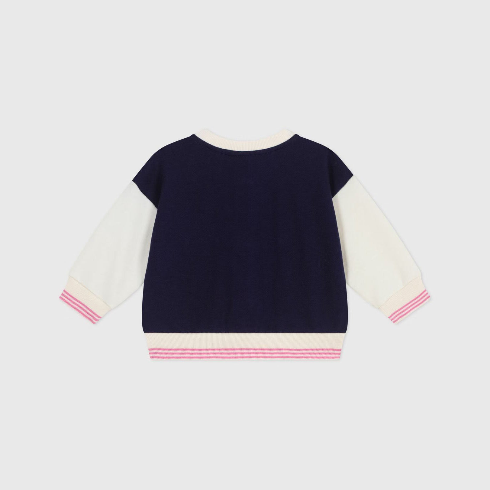Baby Girls Navy Cotton Jacket