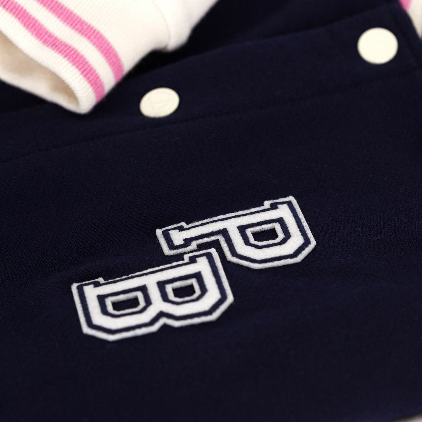 Girls Navy Cotton Jacket