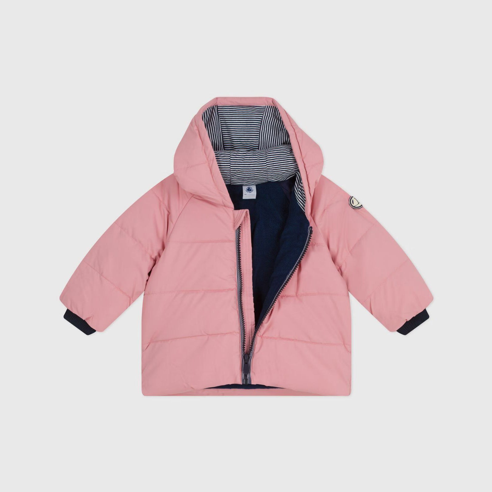 Baby Girls Pink Padded Jacket