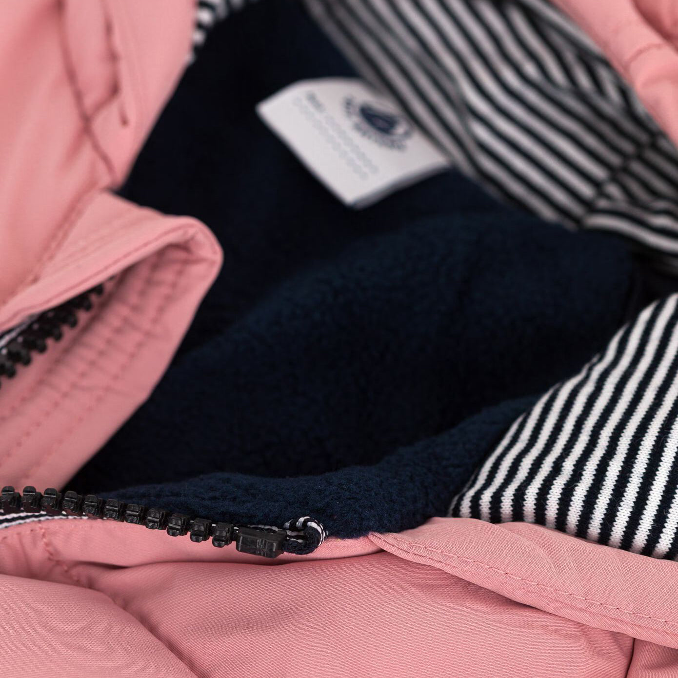 Baby Girls Pink Padded Jacket