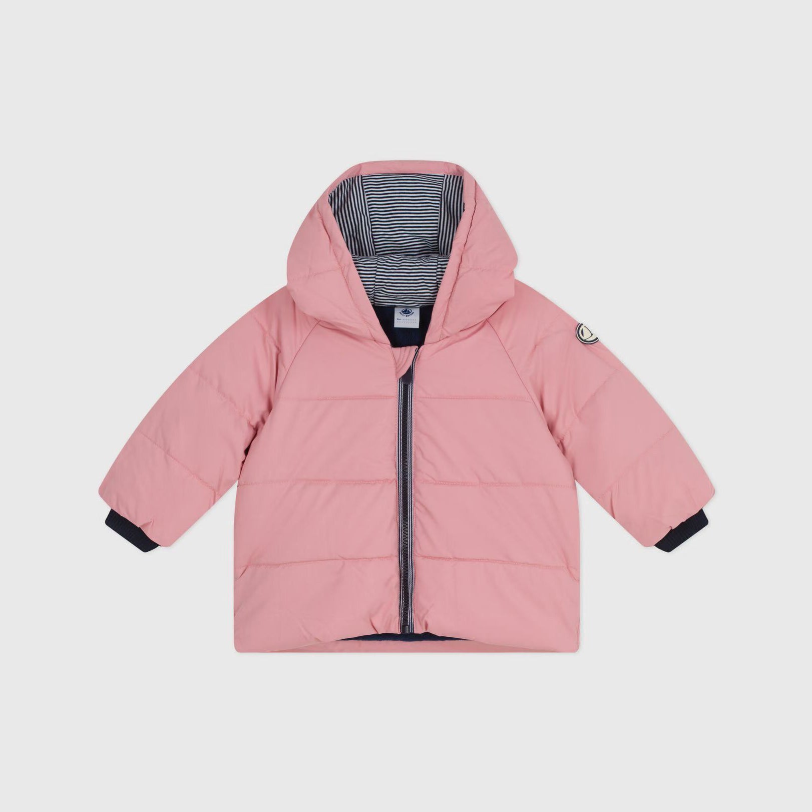 Baby Girls Pink Padded Jacket