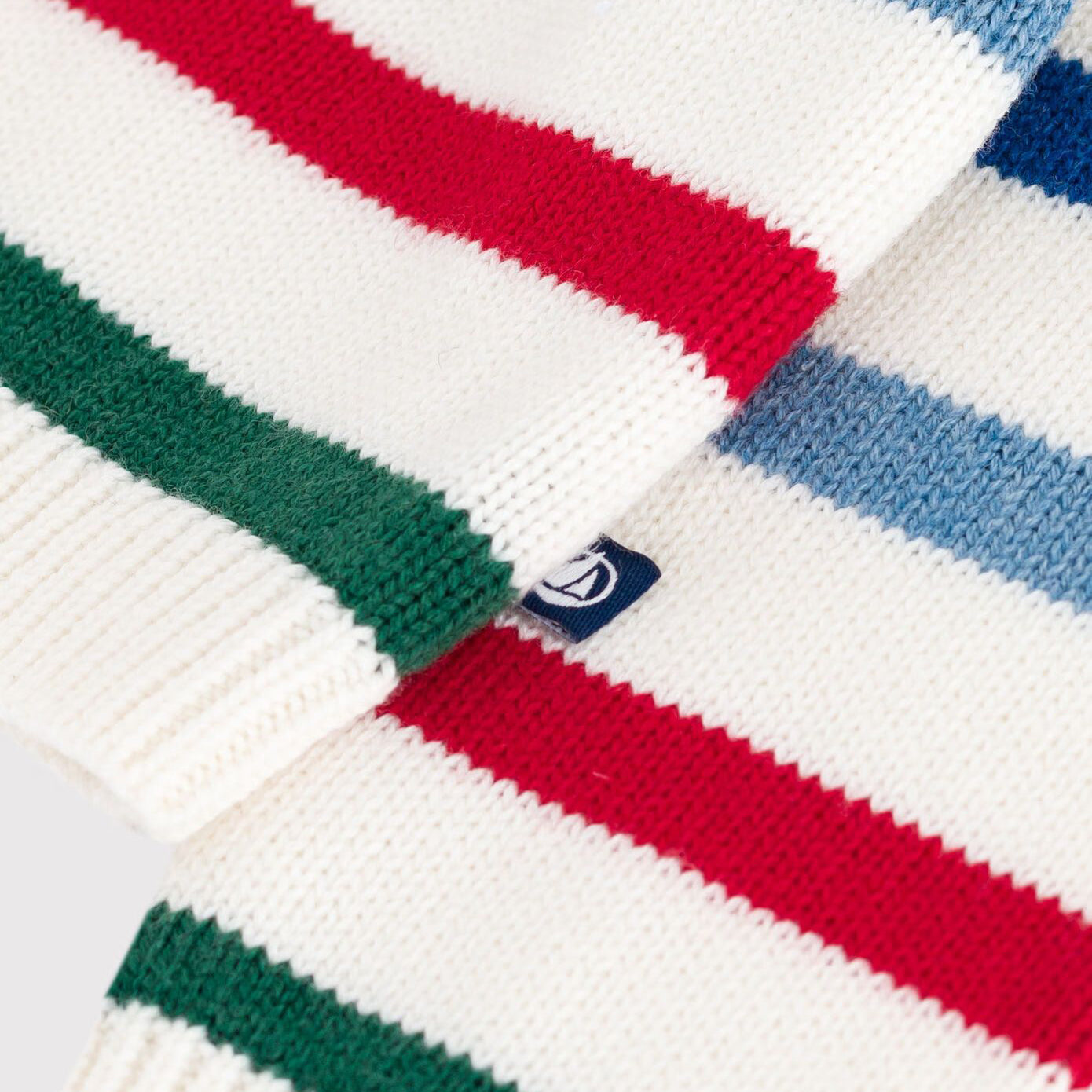 Baby Boys & Girls Multicolor Stripes Wool Sweater