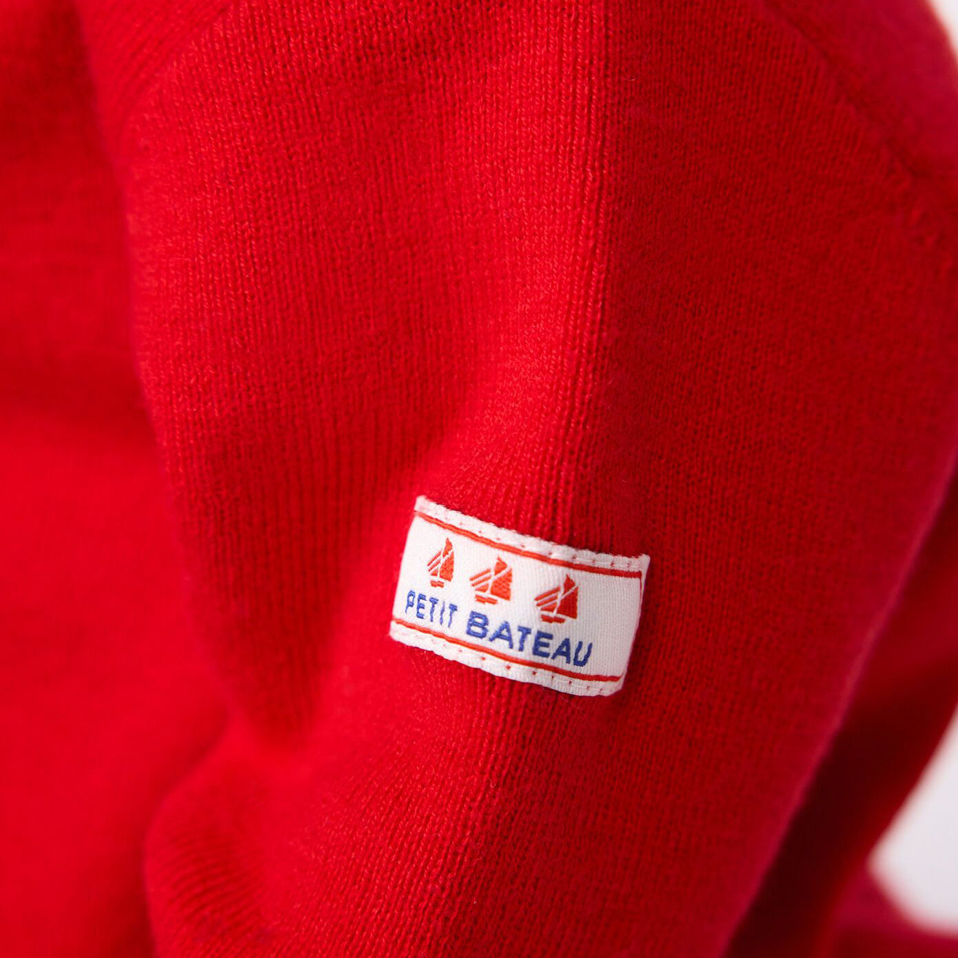 Baby Boys & Girls Red Wool Sweater