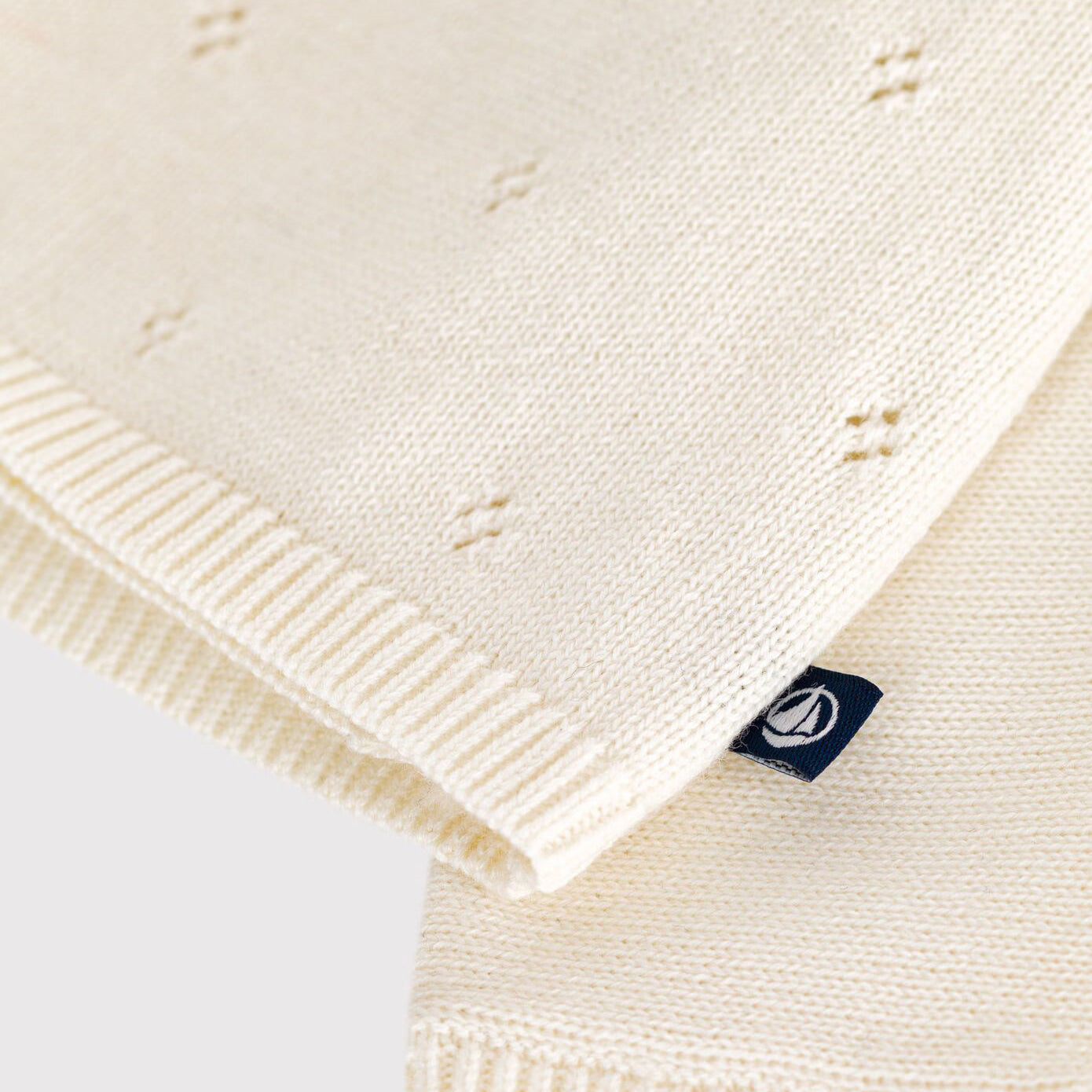 Baby Boys & Girls White Wool Cardigan