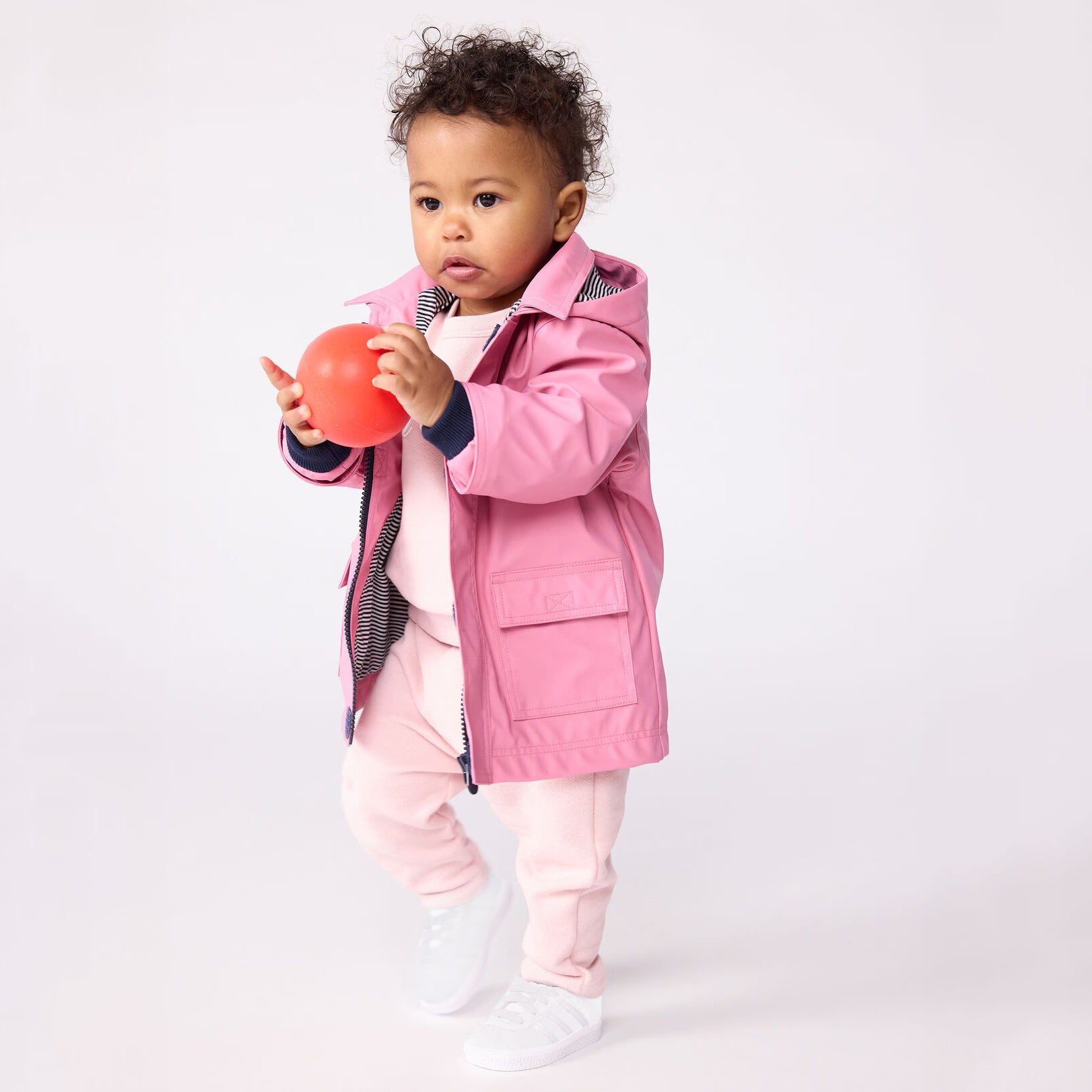 Baby Girls Pink Coat