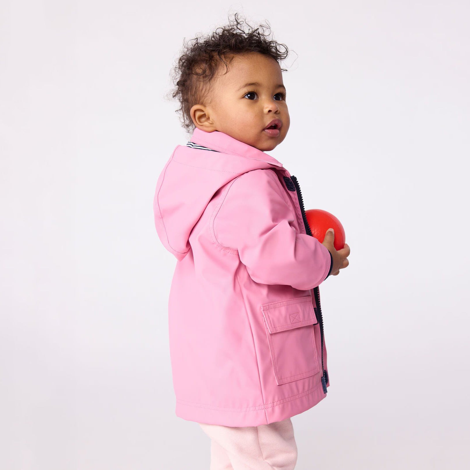 Baby Girls Pink Coat