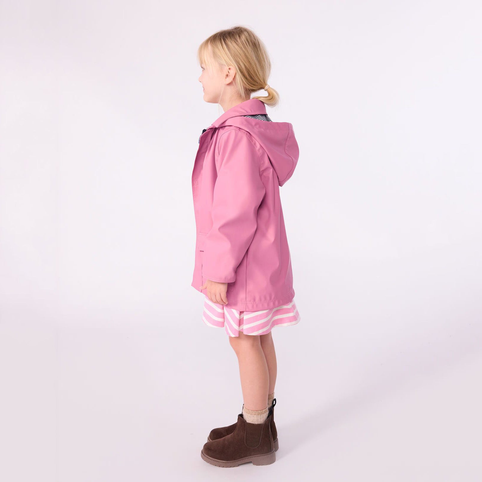 Girls Pink Coat