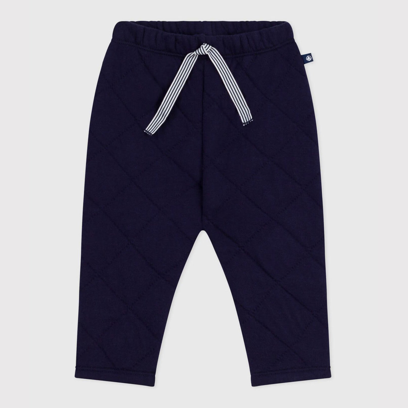 Baby Boys Navy Cotton Trousers
