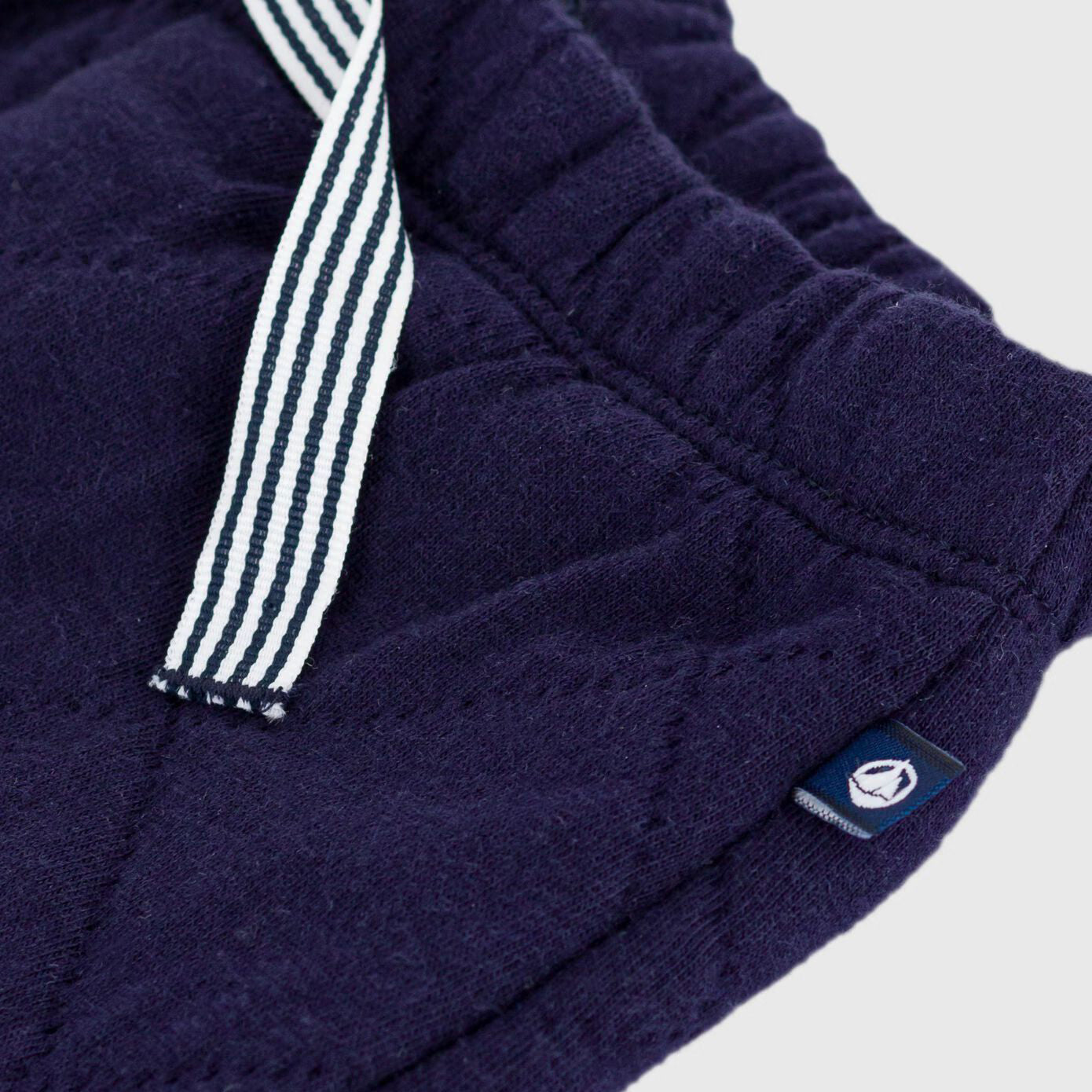 Baby Boys Navy Cotton Trousers