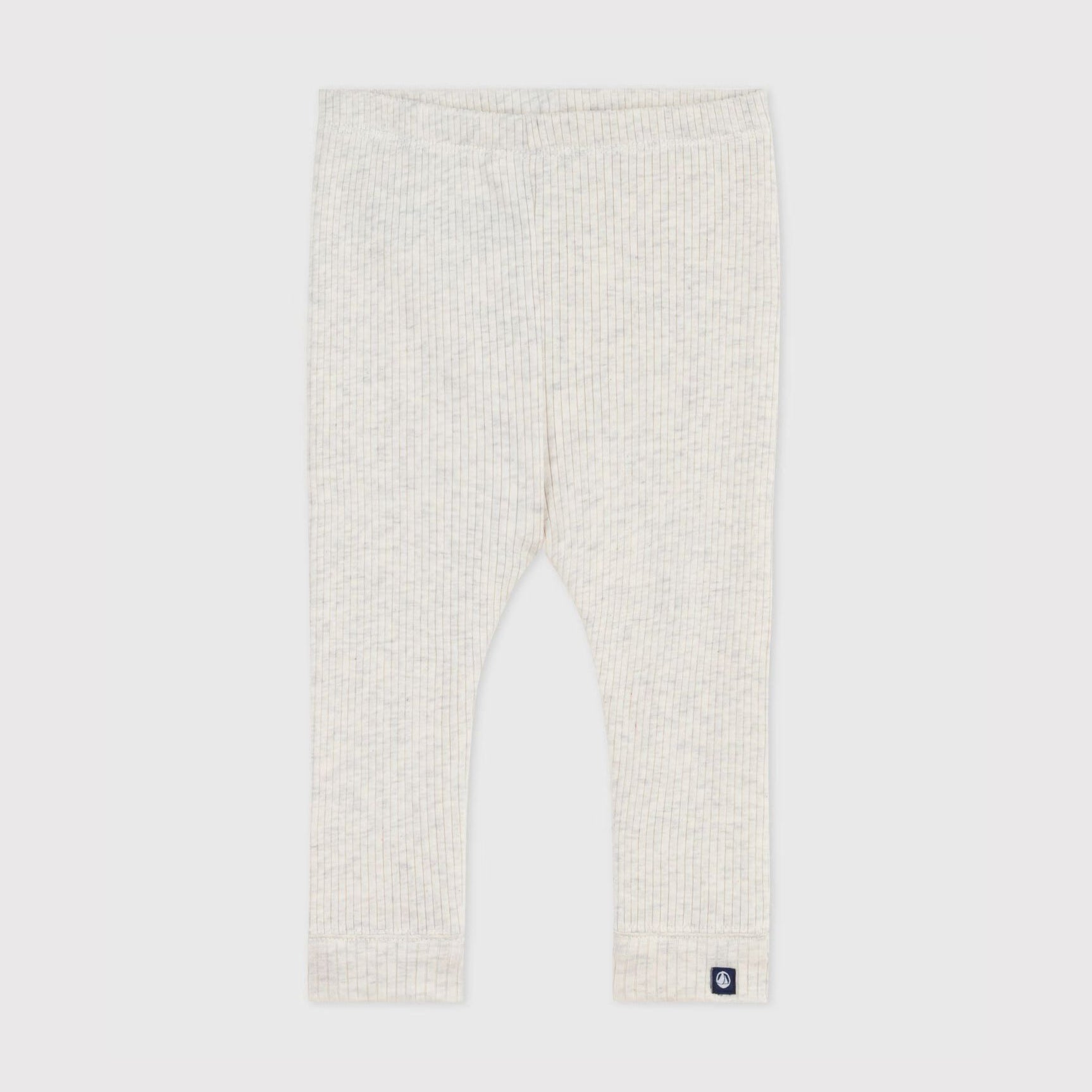 Baby Boys & Girls Beige Cotton Leggings