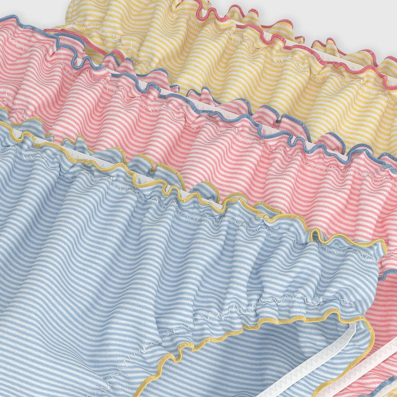 Girls Multicolor Cotton Underwear Set(3 Pack)