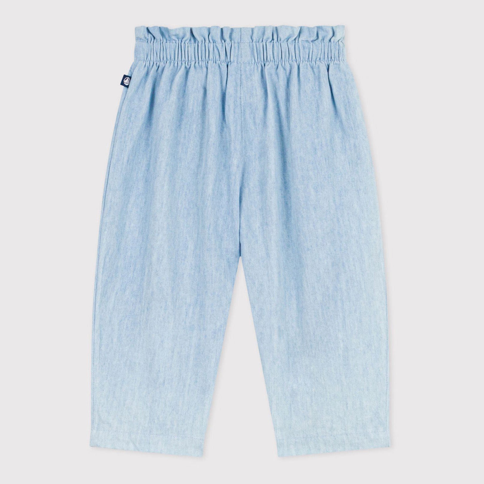Baby Girls Light Blue Denim Trousers