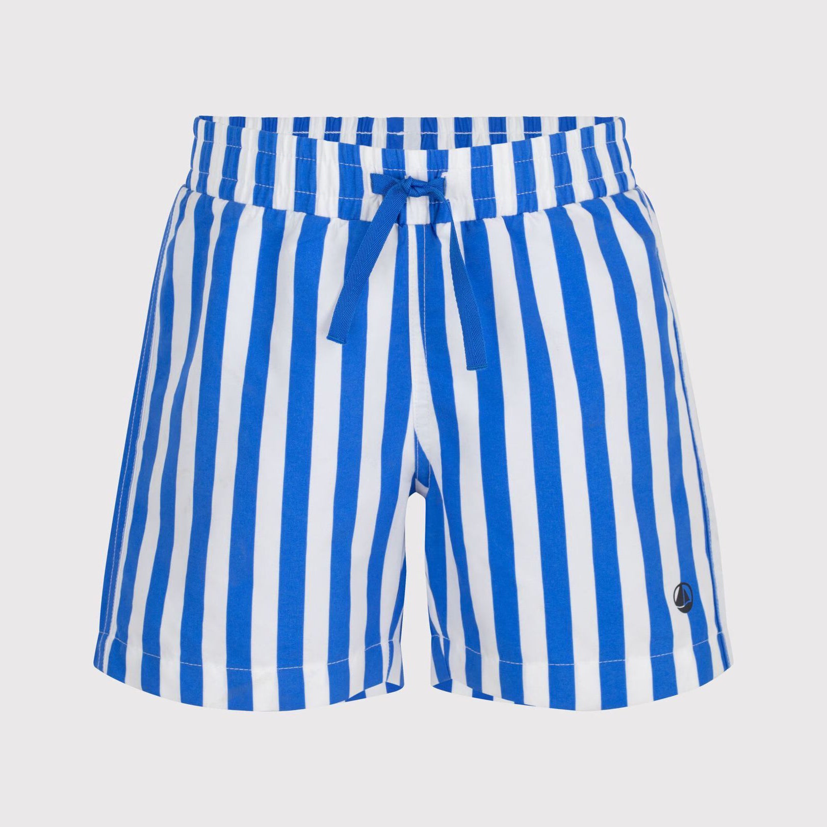 Boys Blue Stripes Swim Shorts