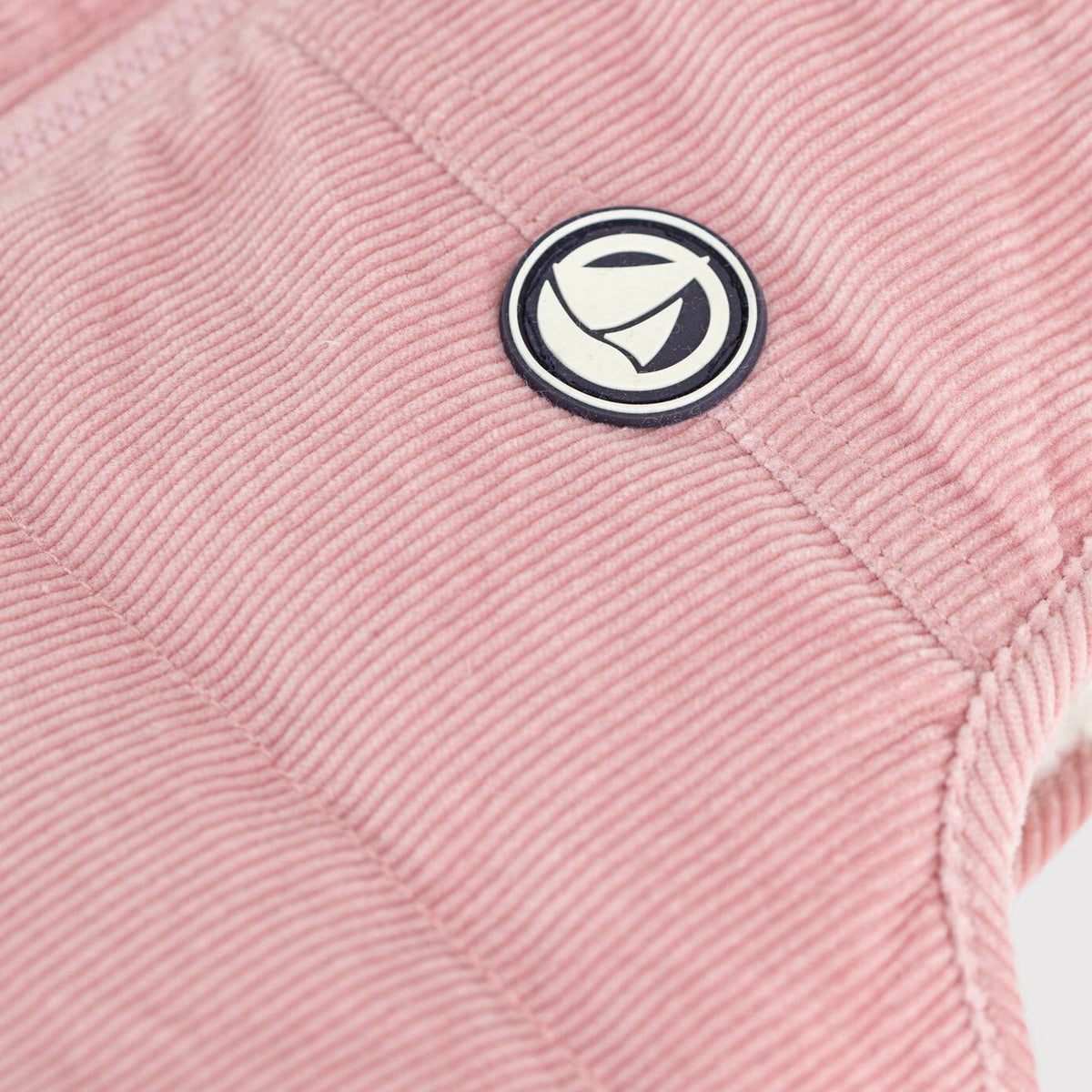 Baby Girls Light Pink Reversible Padded Gilet