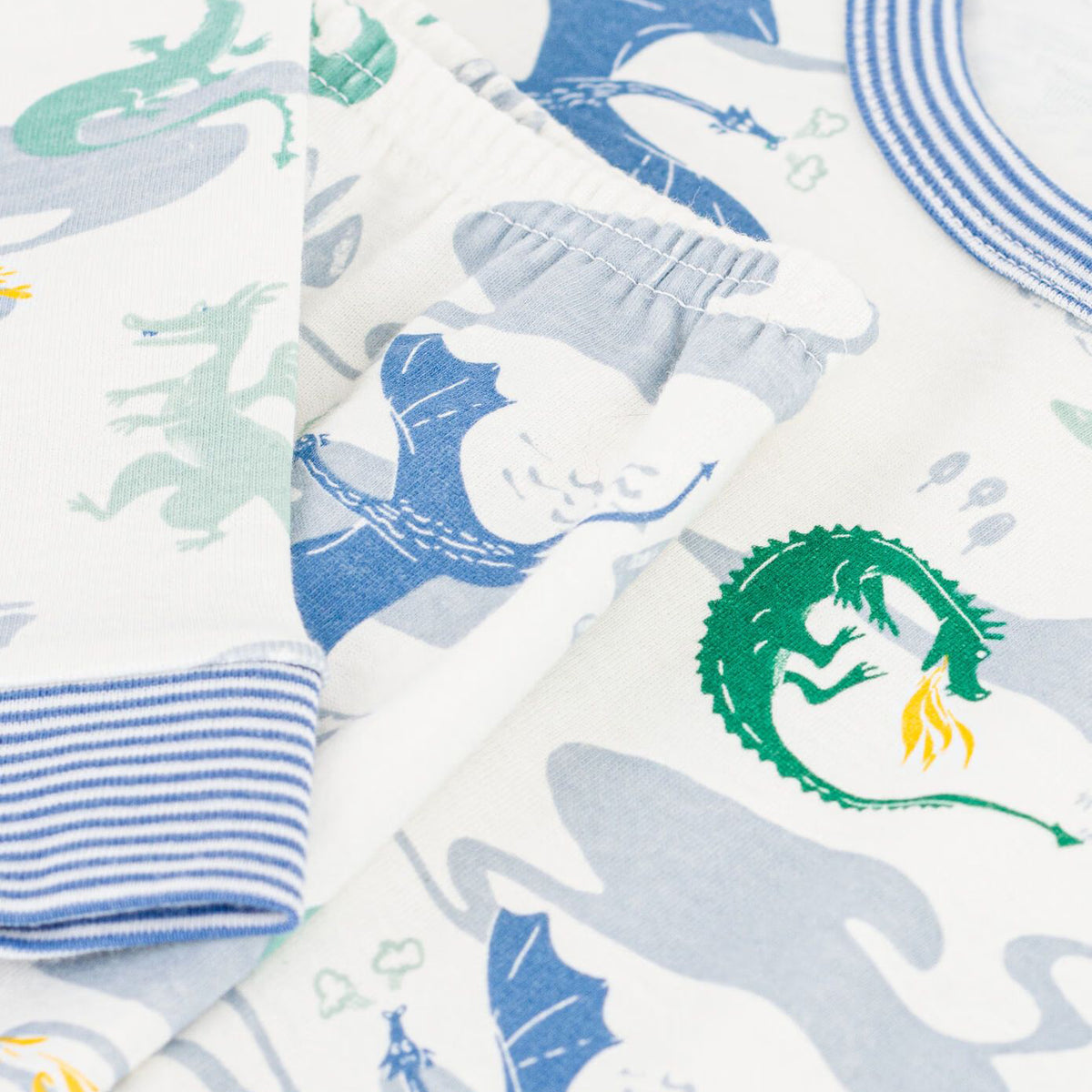 Boys Multicolor Printed Cotton Nightwear Set