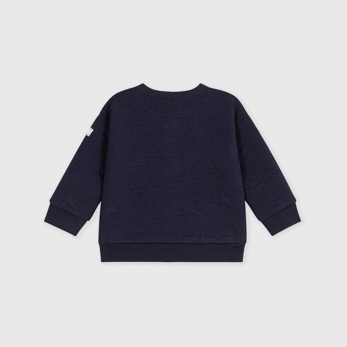 Baby Boys Navy Cotton Cardigan