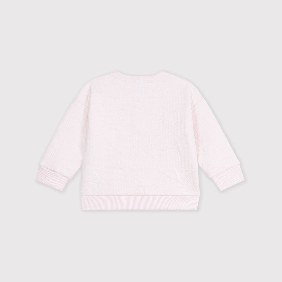 Baby Girls Light Pink Cotton Cardigan