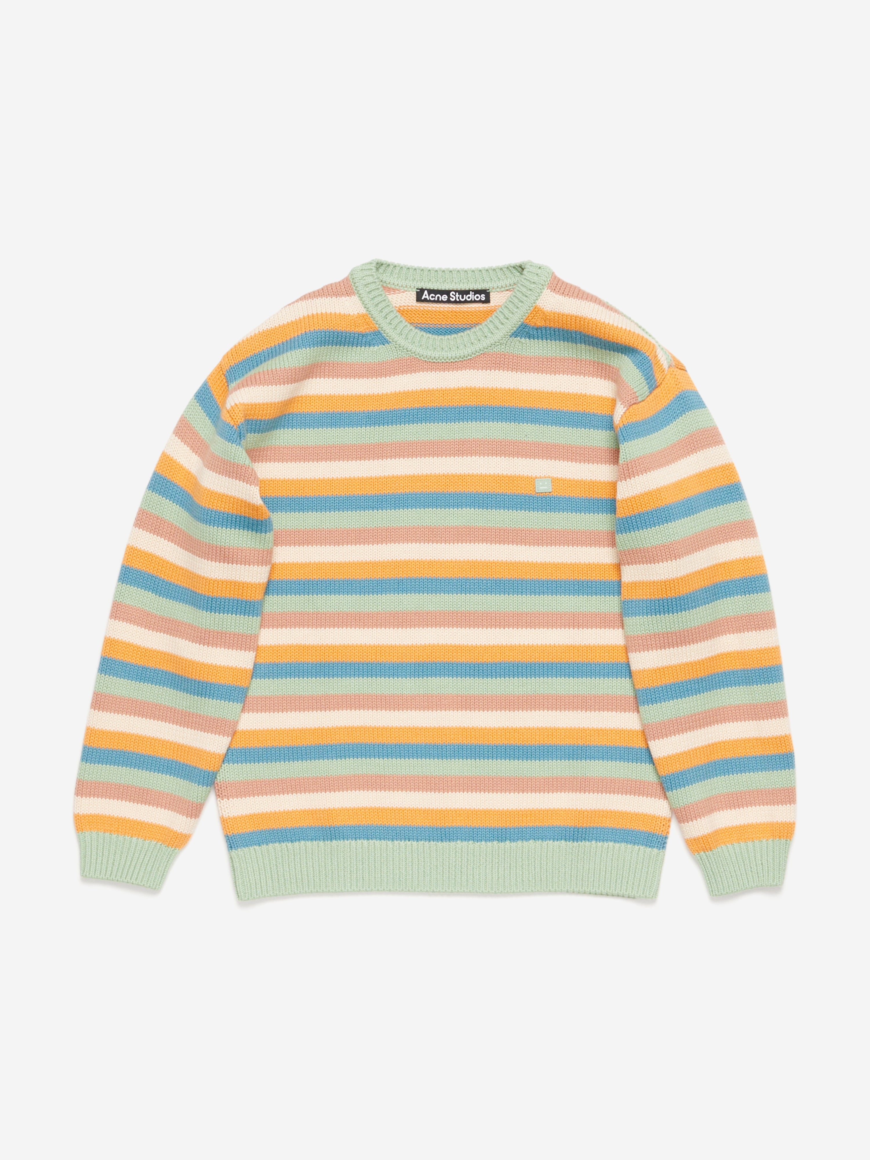 Kids Striped Knitted Jumper in Multicolour