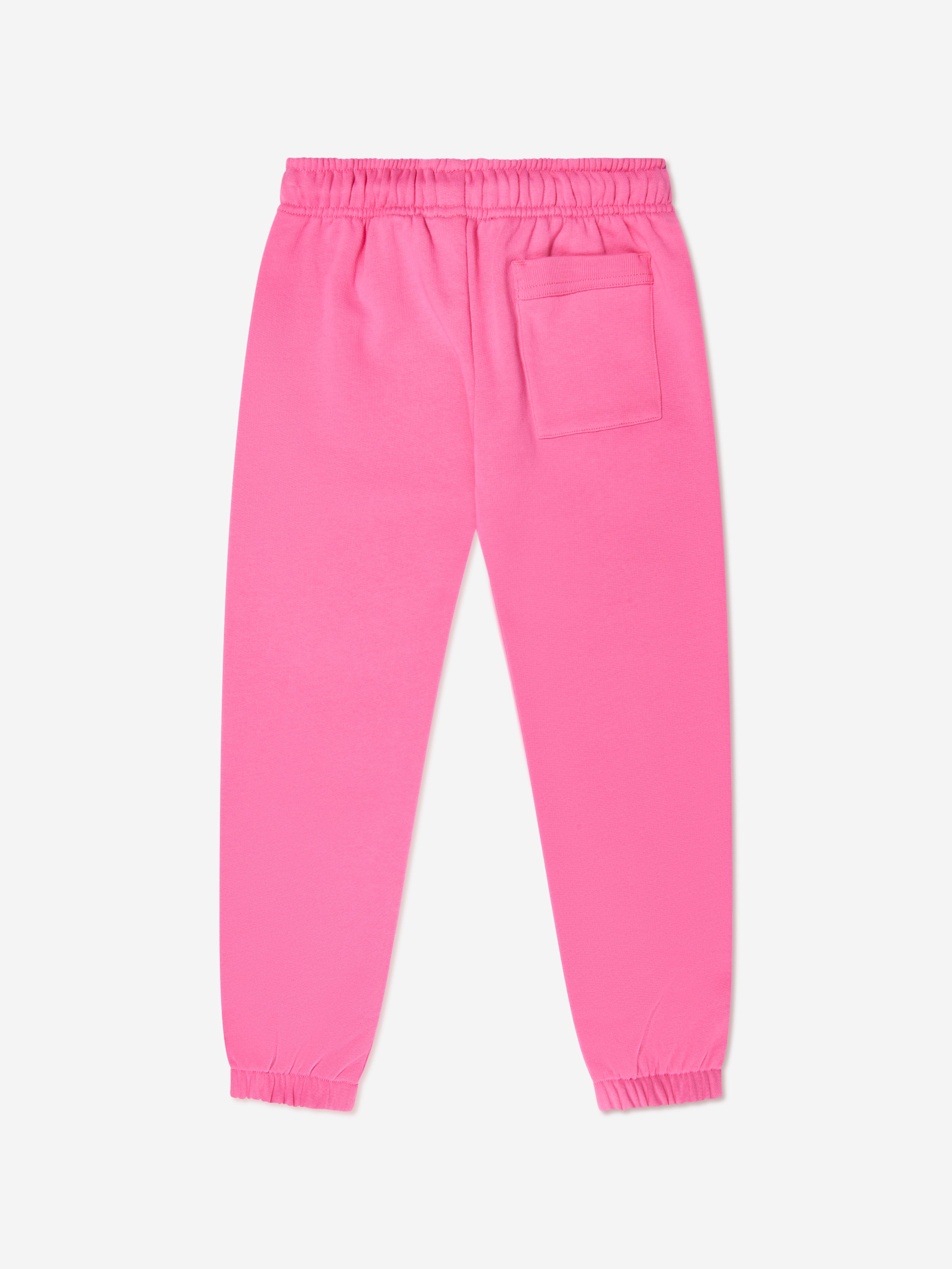 Kids Mini Frack X Face Joggers in Pink